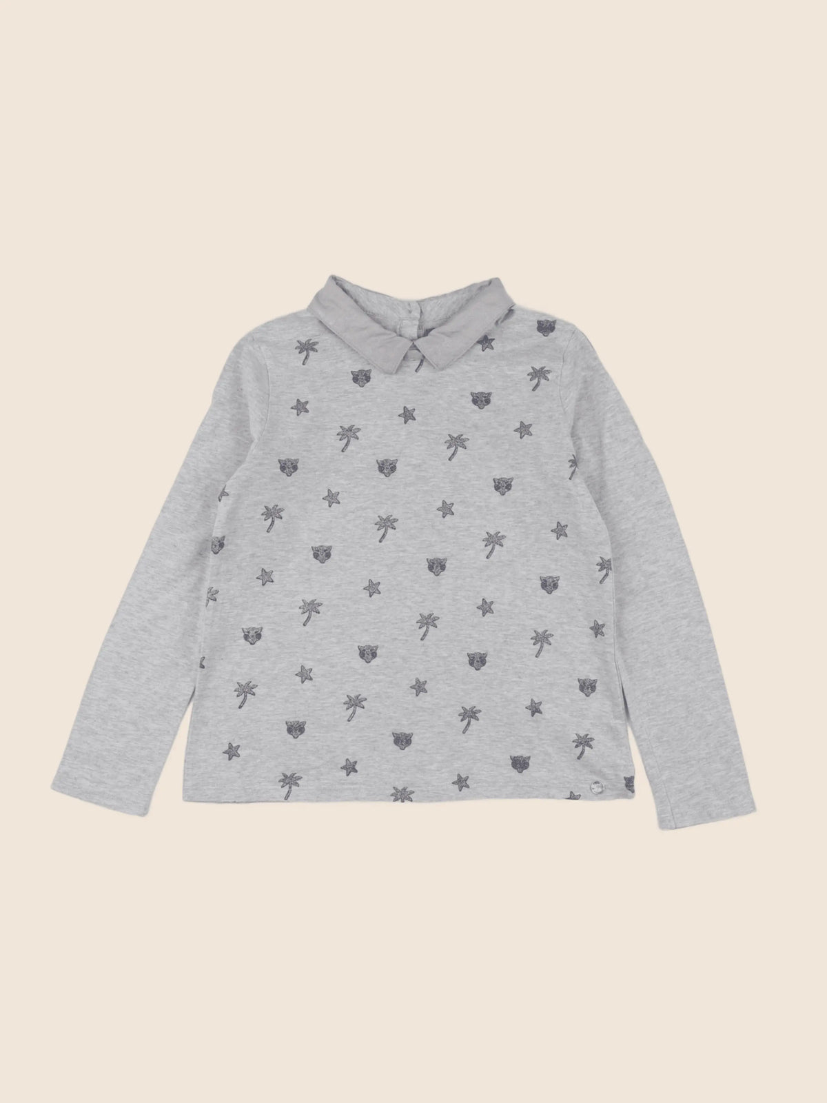 IKKS - tee-shirt bleu - 8 ans
