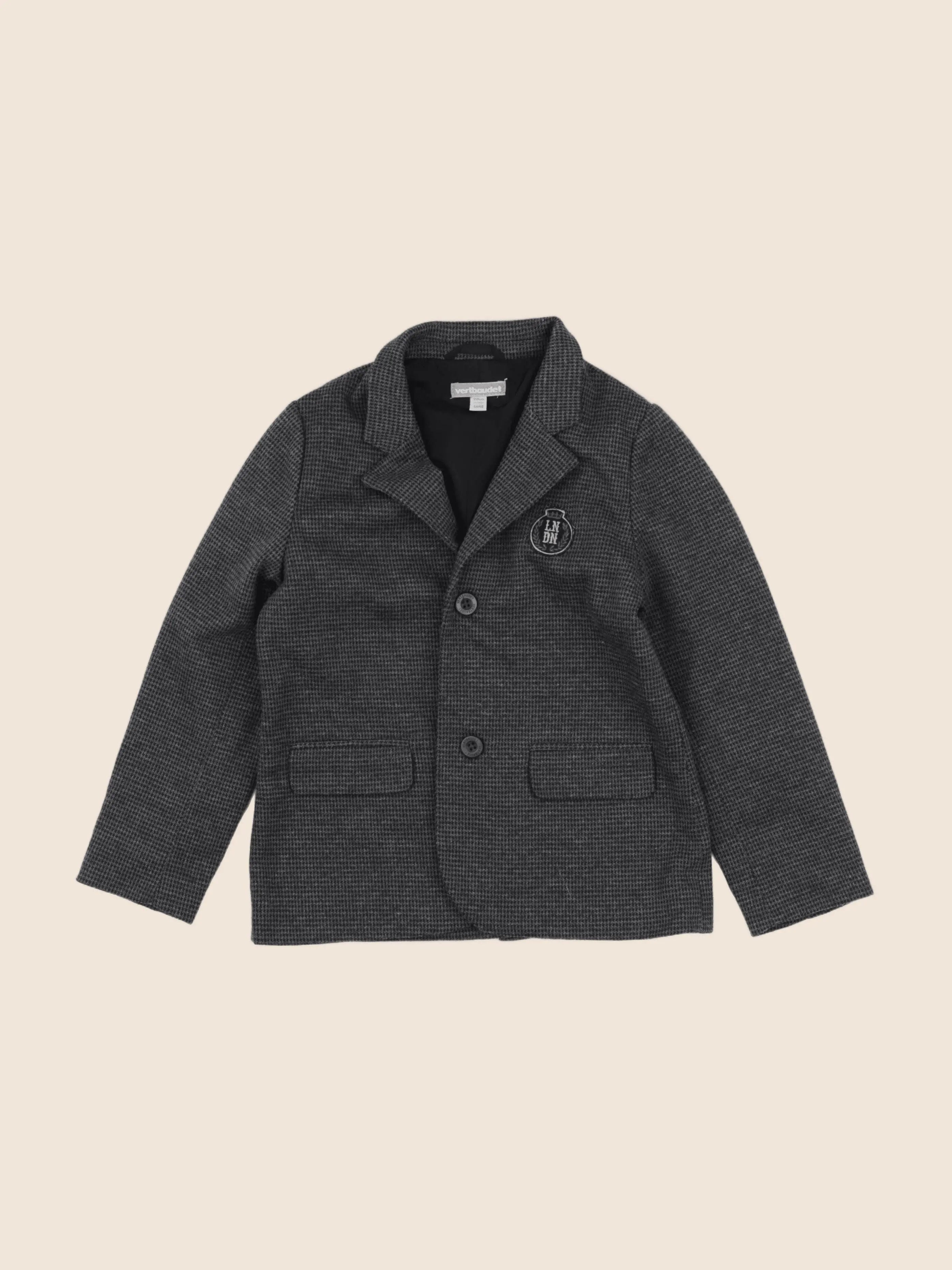 Vertbaudet - veste gris - 5 ans