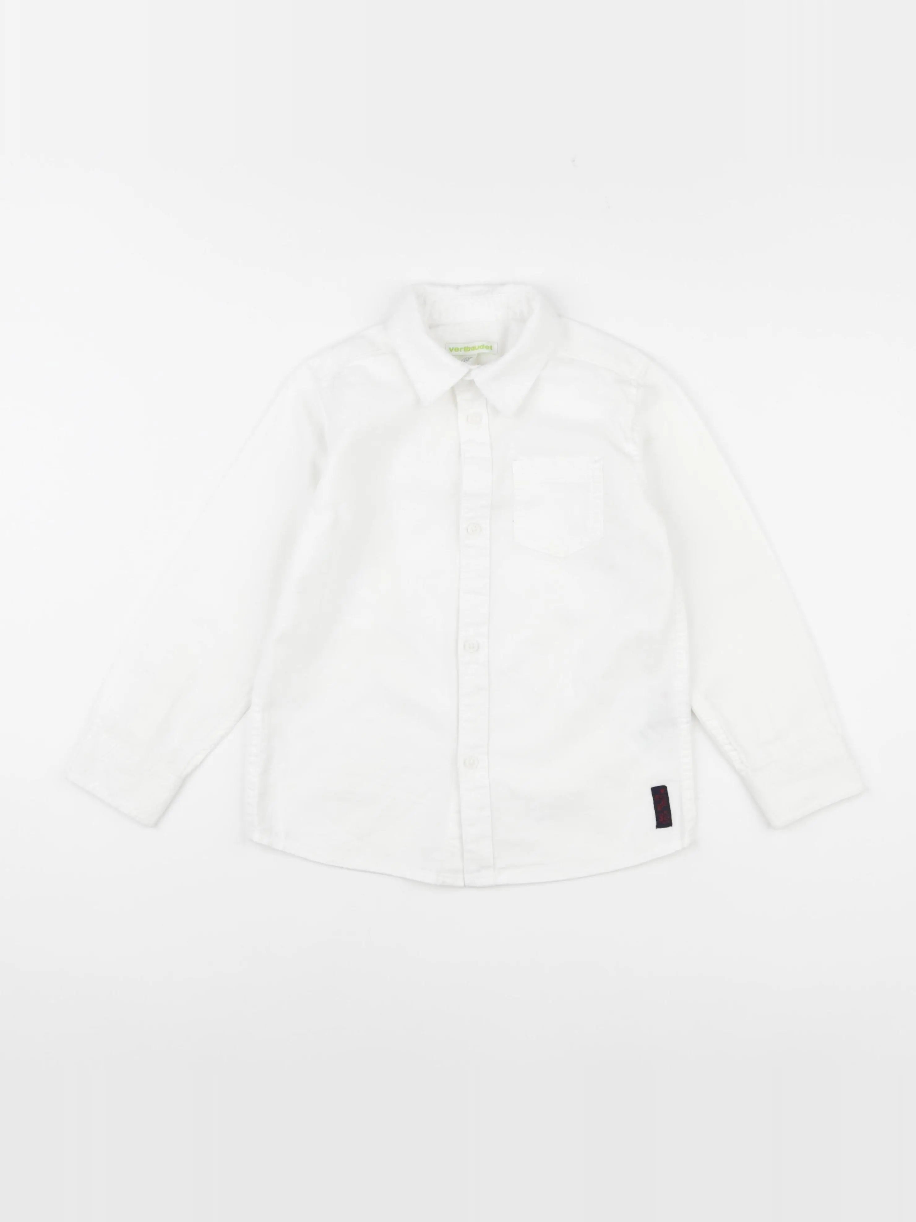 Vertbaudet - chemise blanc - 5 ans
