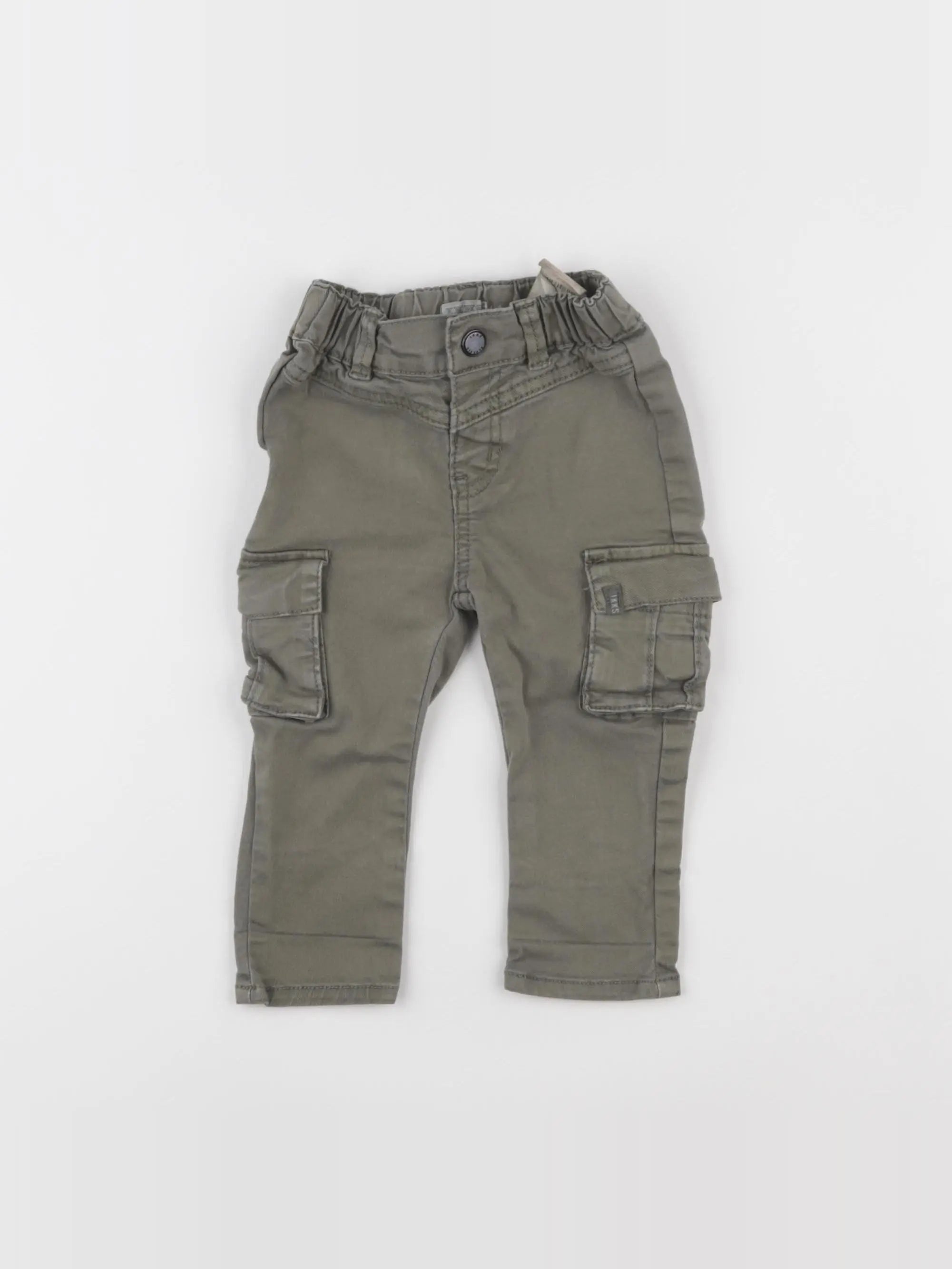 IKKS - pantalon vert - 12 mois