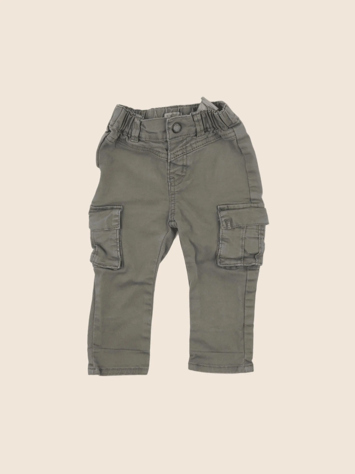 IKKS - pantalon vert - 12 mois