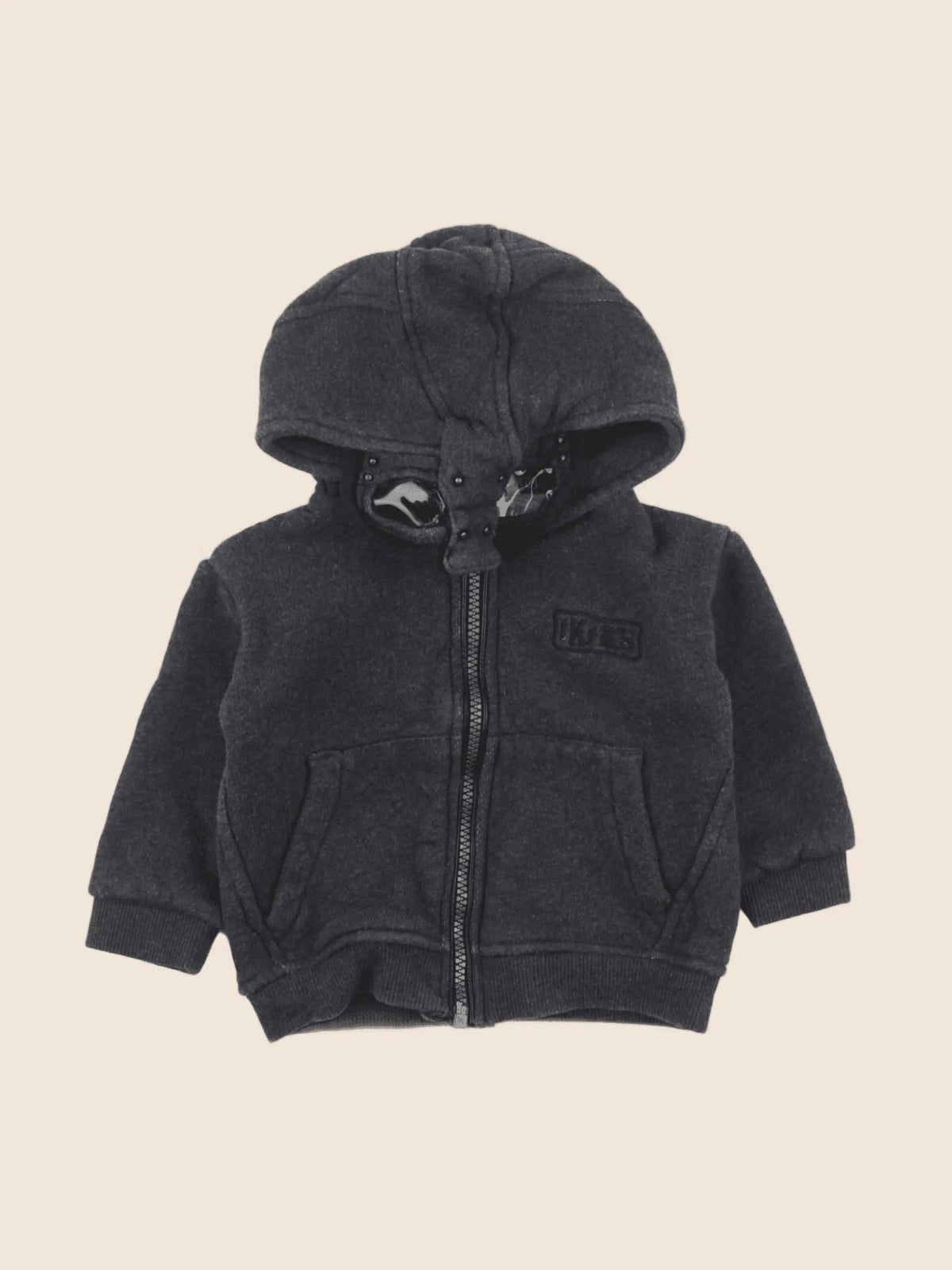 IKKS - sweat gris - 12 mois