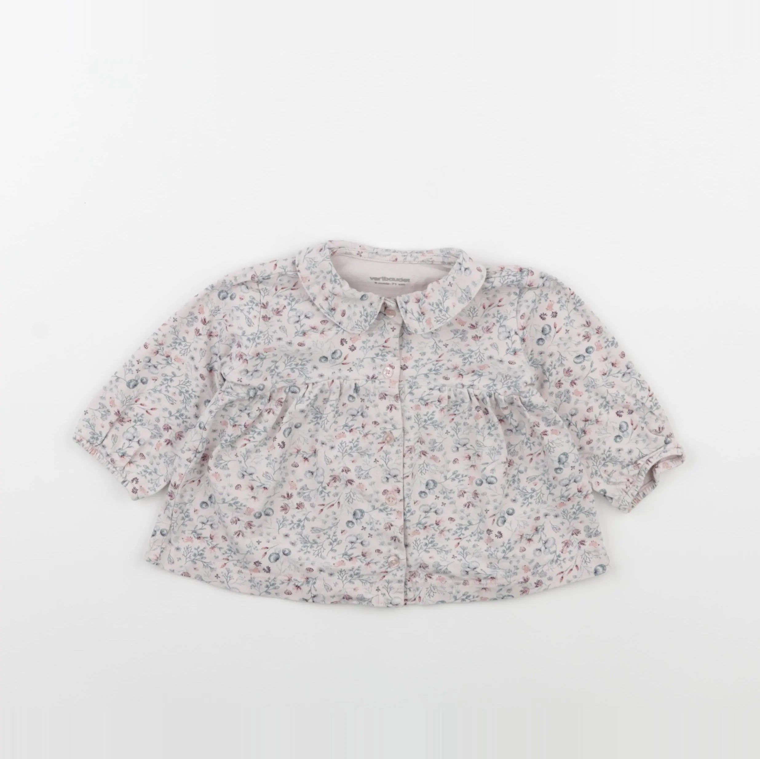 Vertbaudet - tee-shirt multicolore - 9 mois