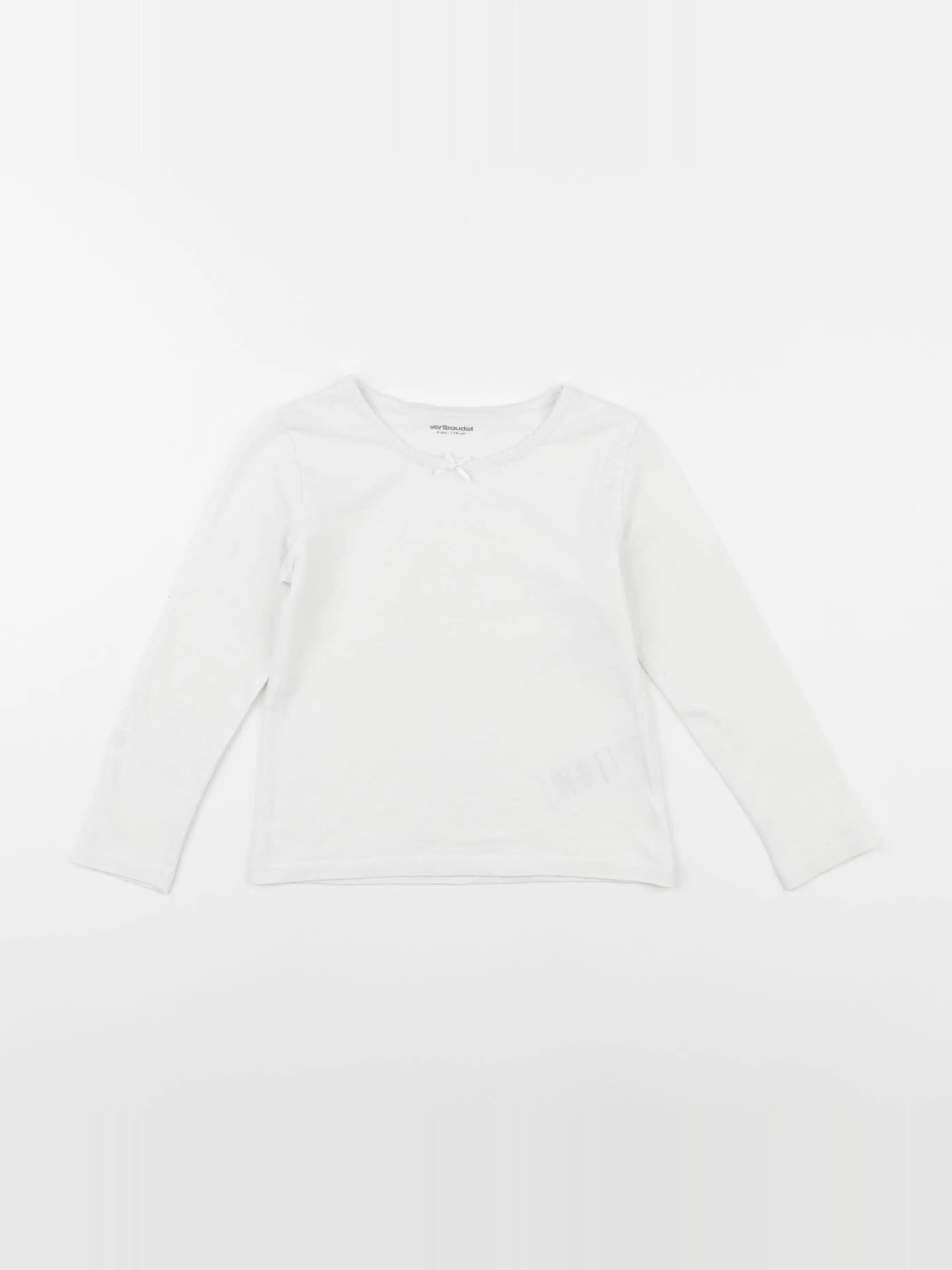 Vertbaudet - maillot de corps blanc - 5 ans