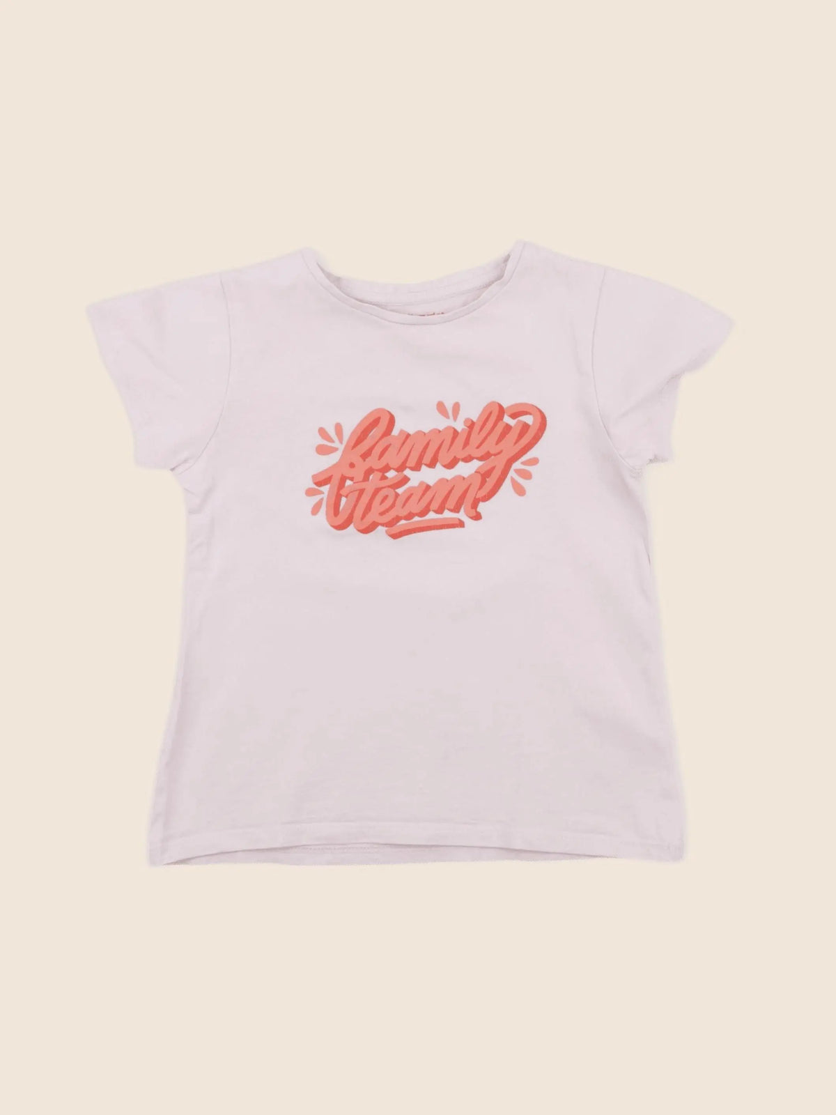 Vertbaudet - tee-shirt rose - 4 ans