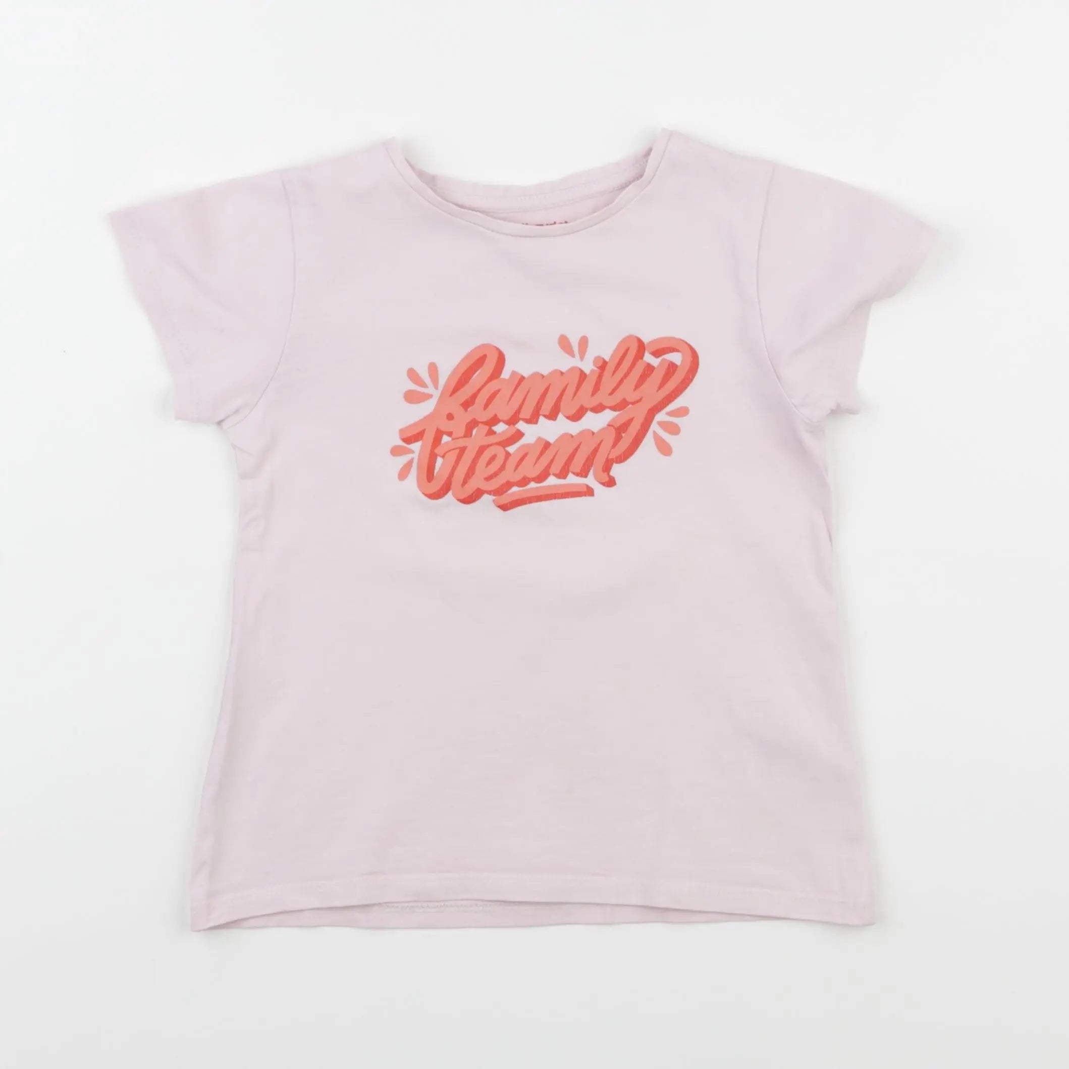 Vertbaudet - tee-shirt rose - 4 ans