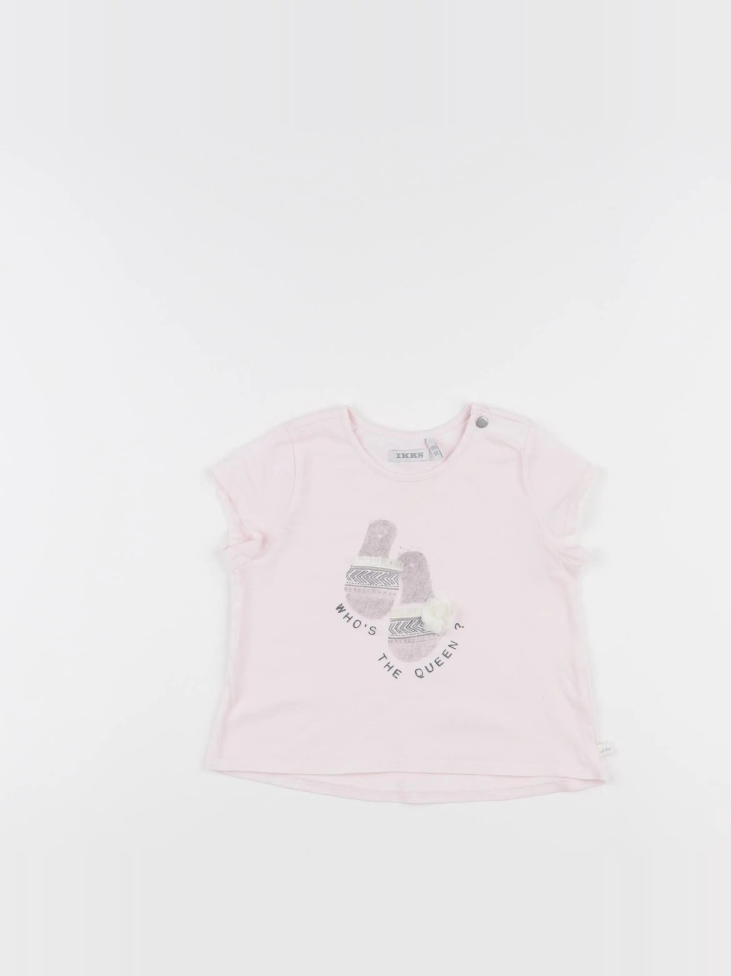 IKKS - tee-shirt rose - 18 mois