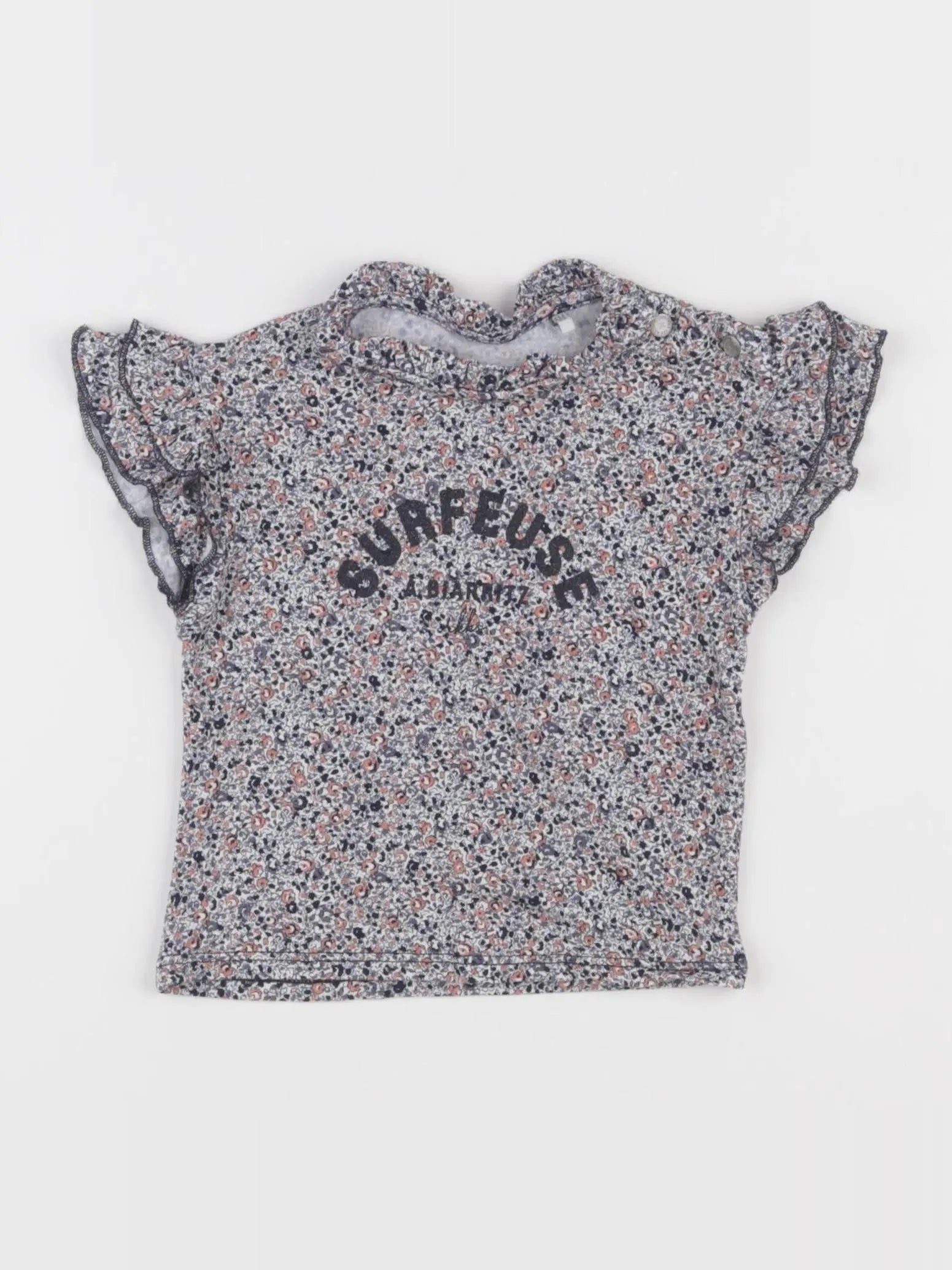 IKKS - tee-shirt multicolore - 6 mois