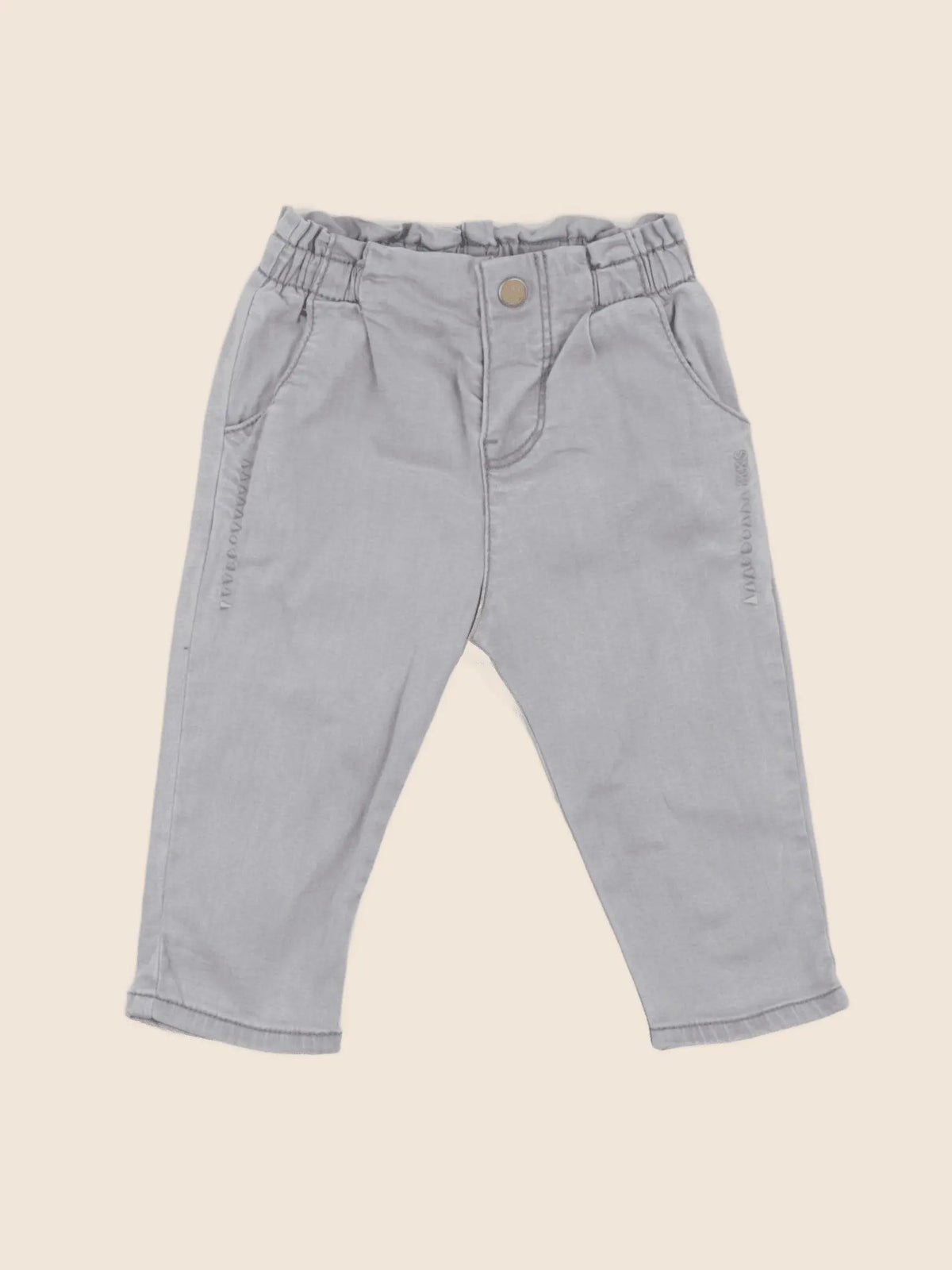 IKKS - jean gris - 6 mois