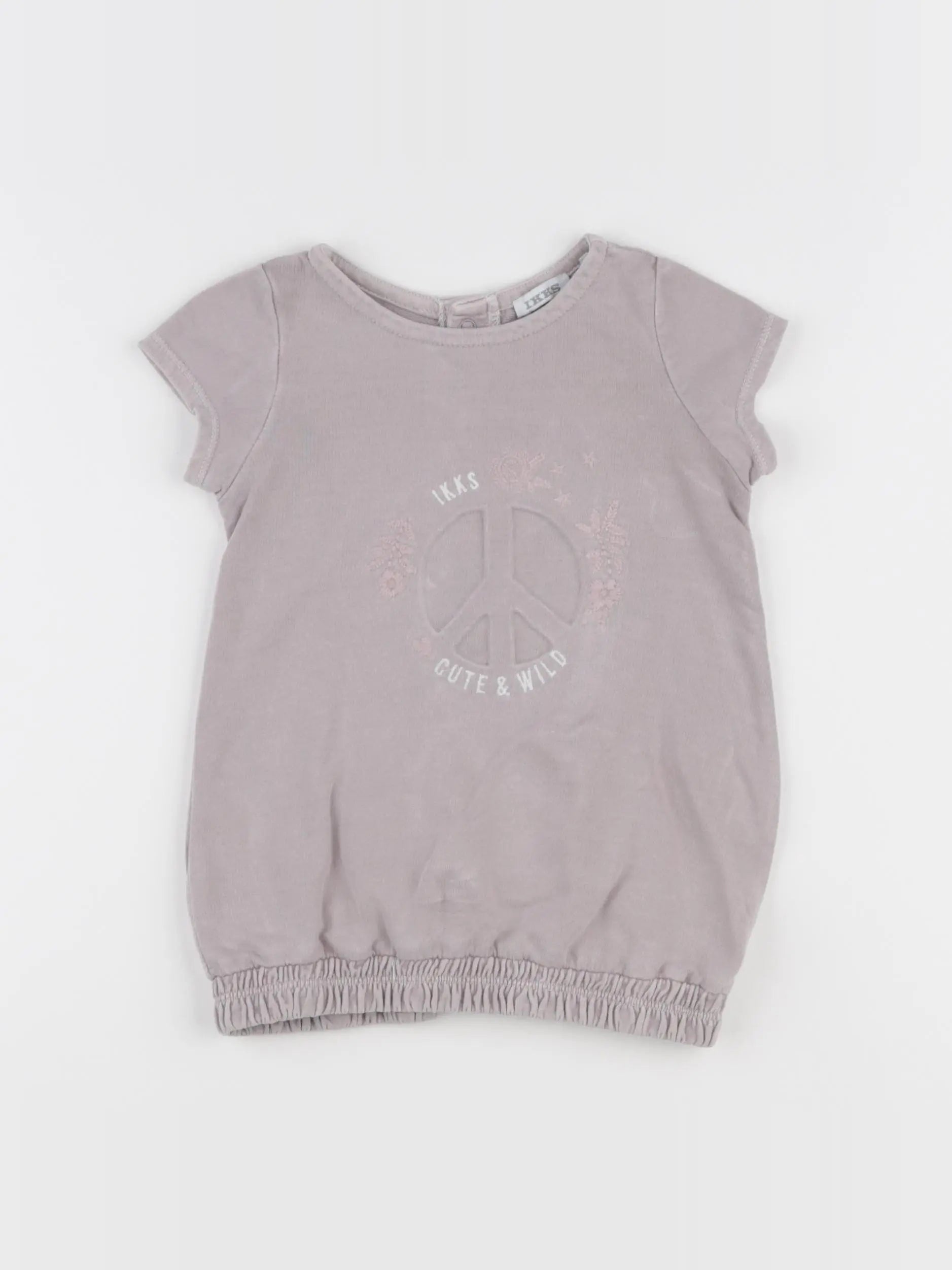 IKKS - robe rose - 6 mois