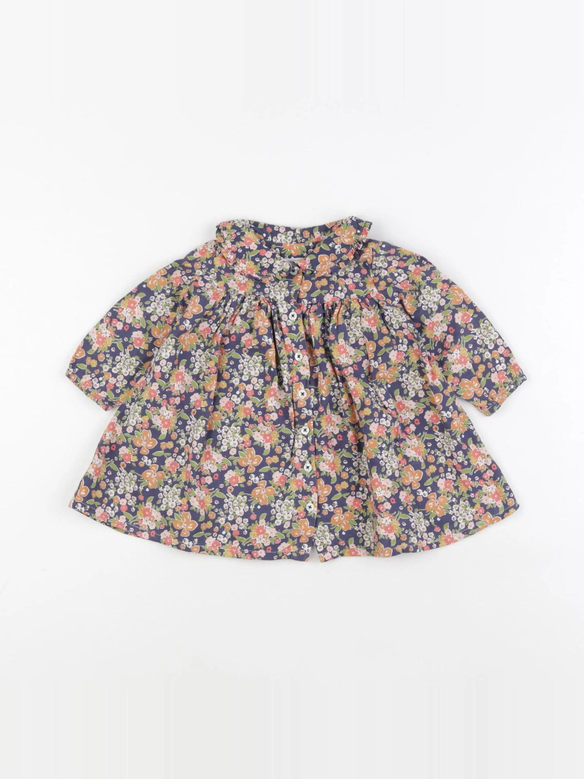 Boutchou - robe multicolore - 6 mois