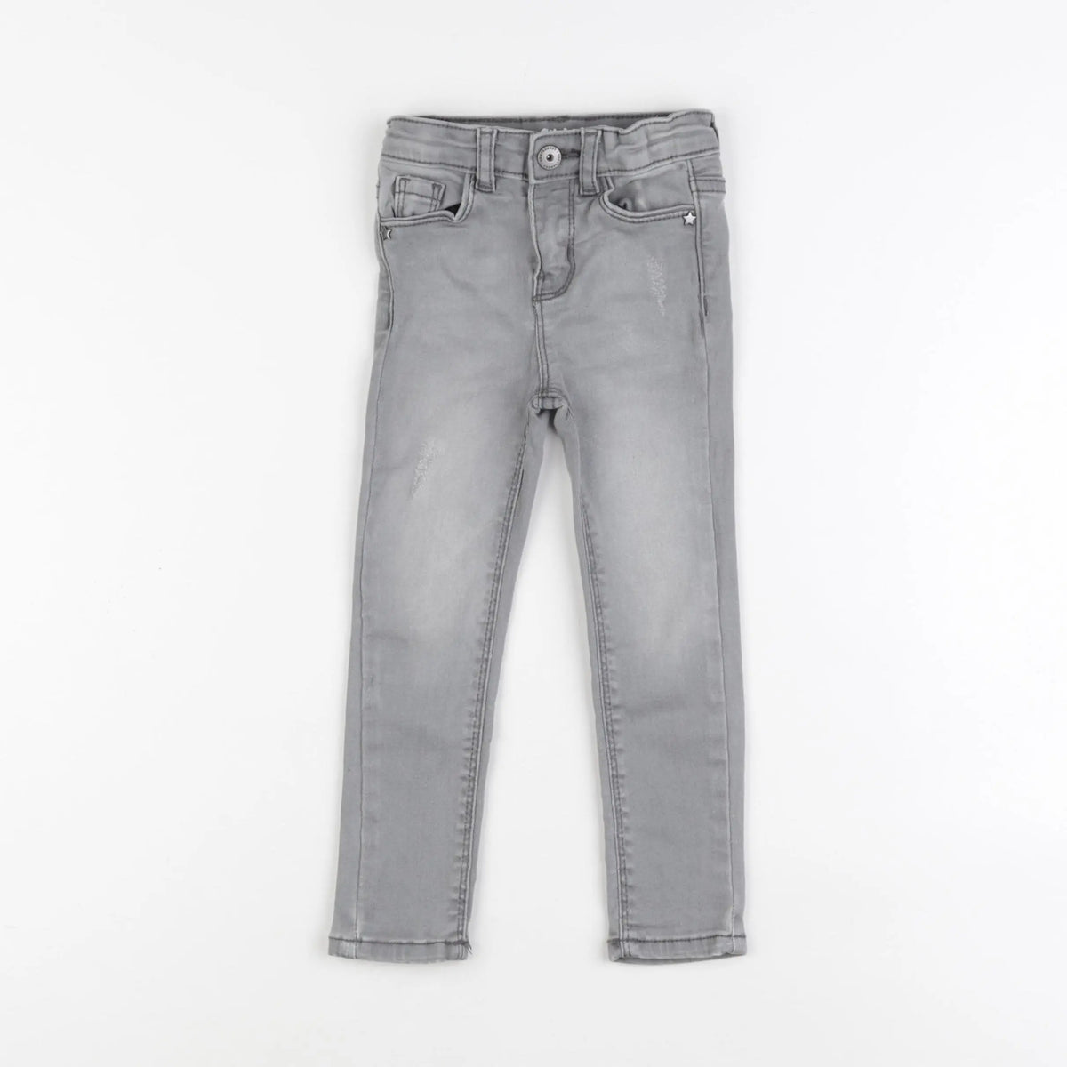 Vertbaudet - jean gris - 3 ans