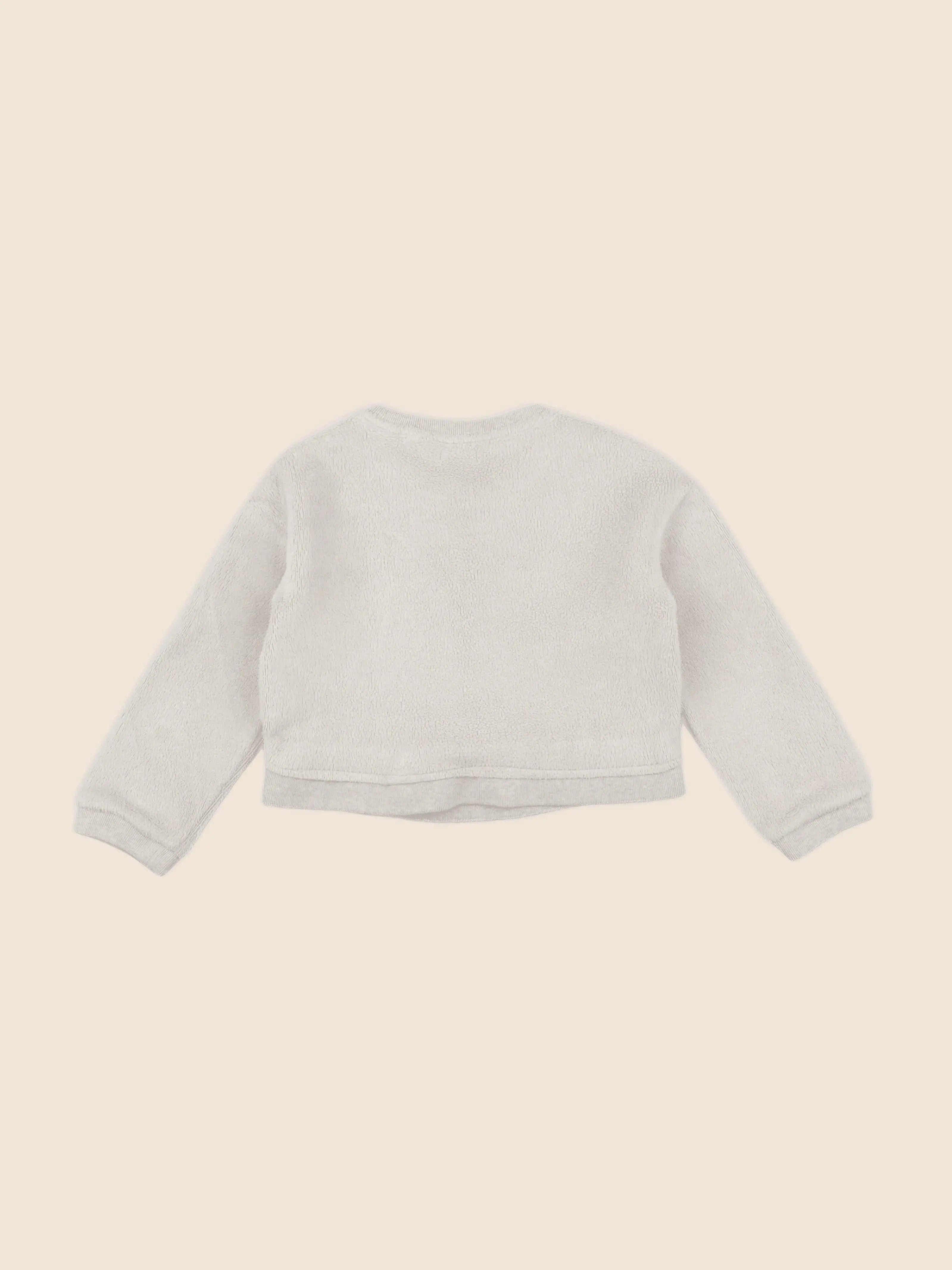 IKKS - sweat beige - 5 ans