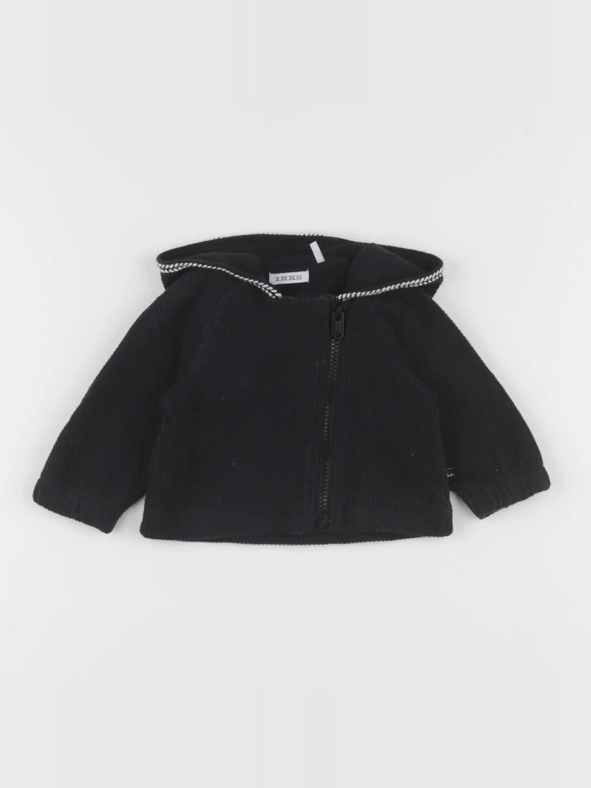 IKKS - sweat noir - 6 mois