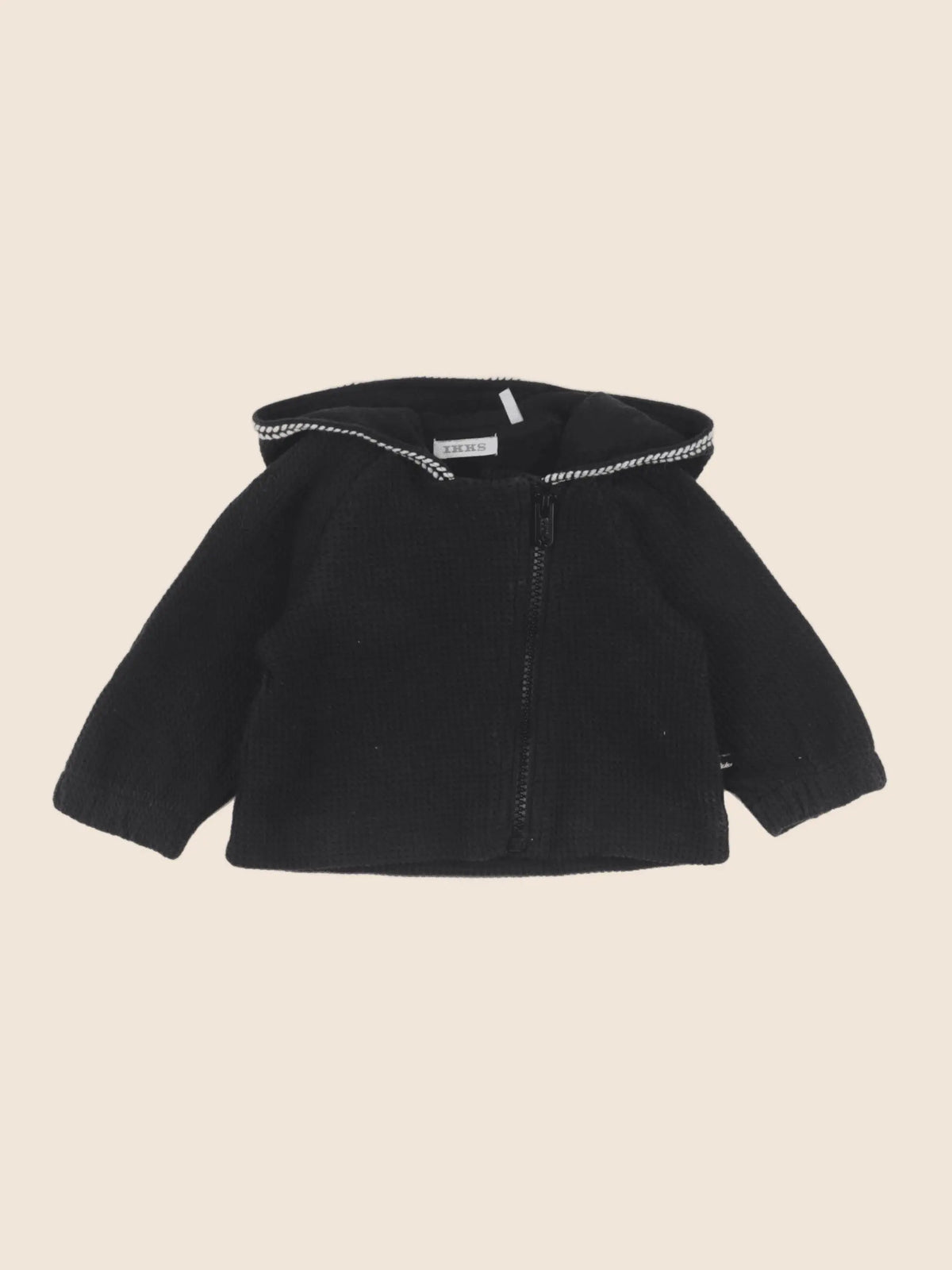 IKKS - sweat noir - 6 mois