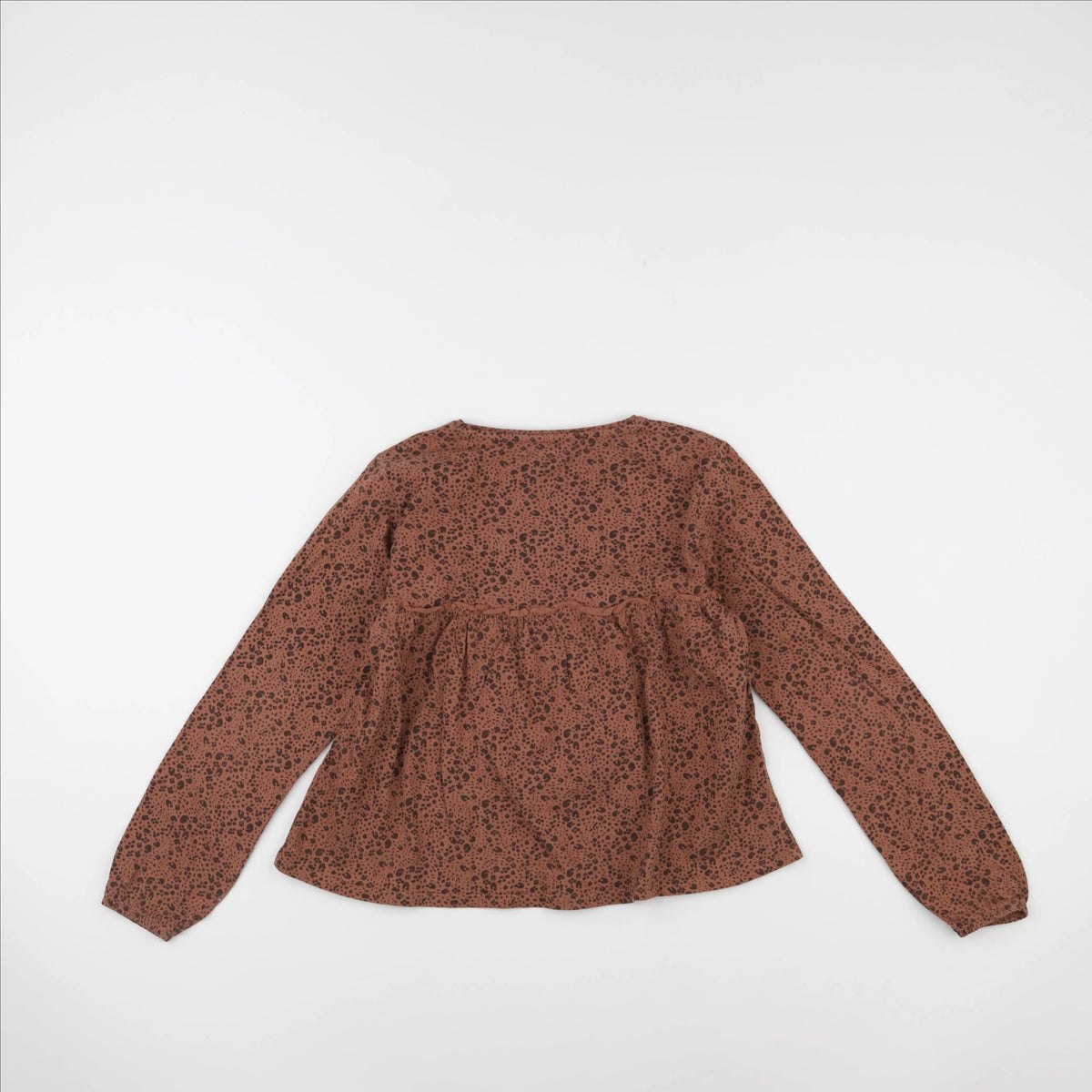 Vertbaudet - tee-shirt marron - 10 ans
