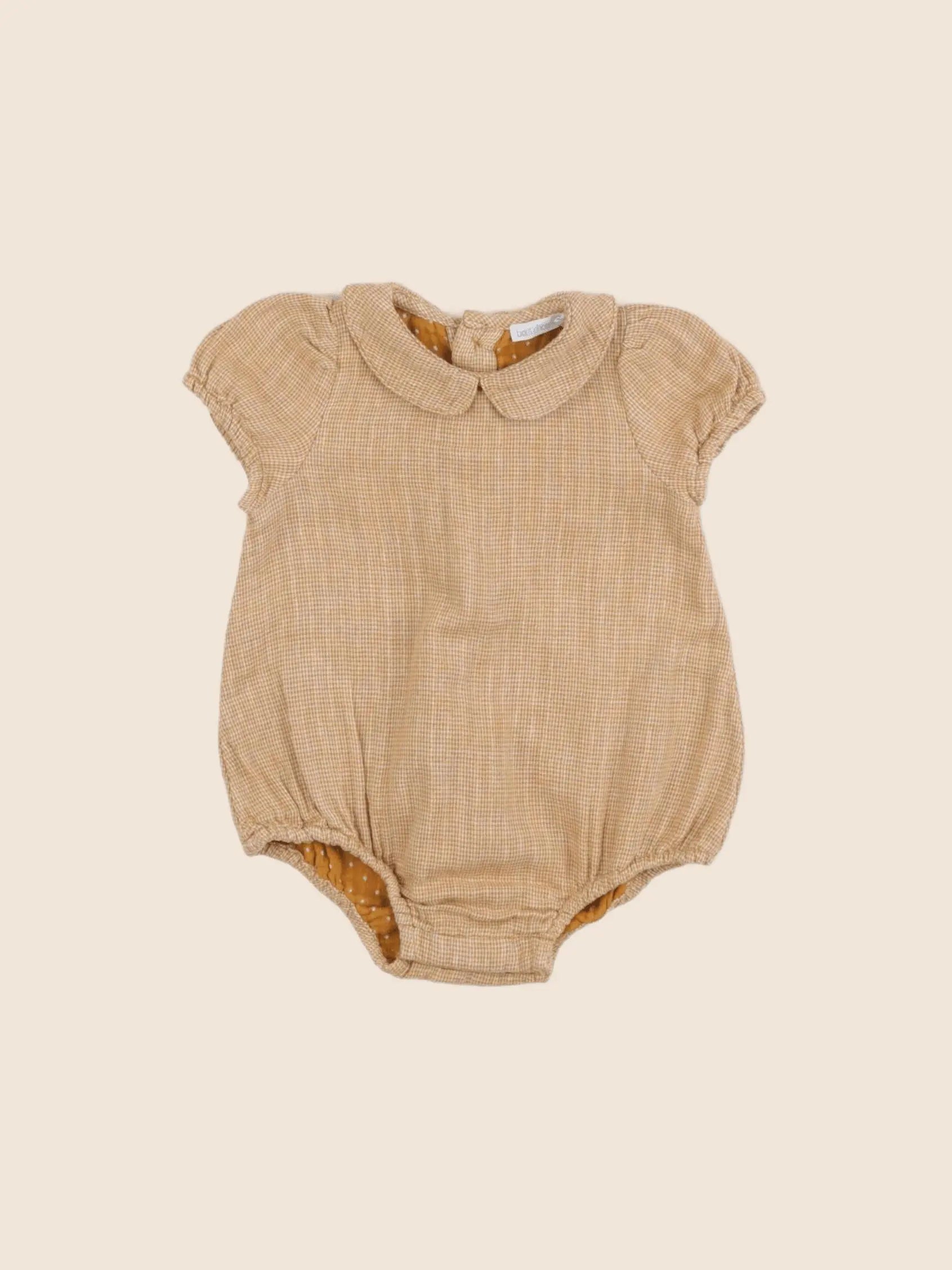 Boutchou - combinaison marron - 3 mois