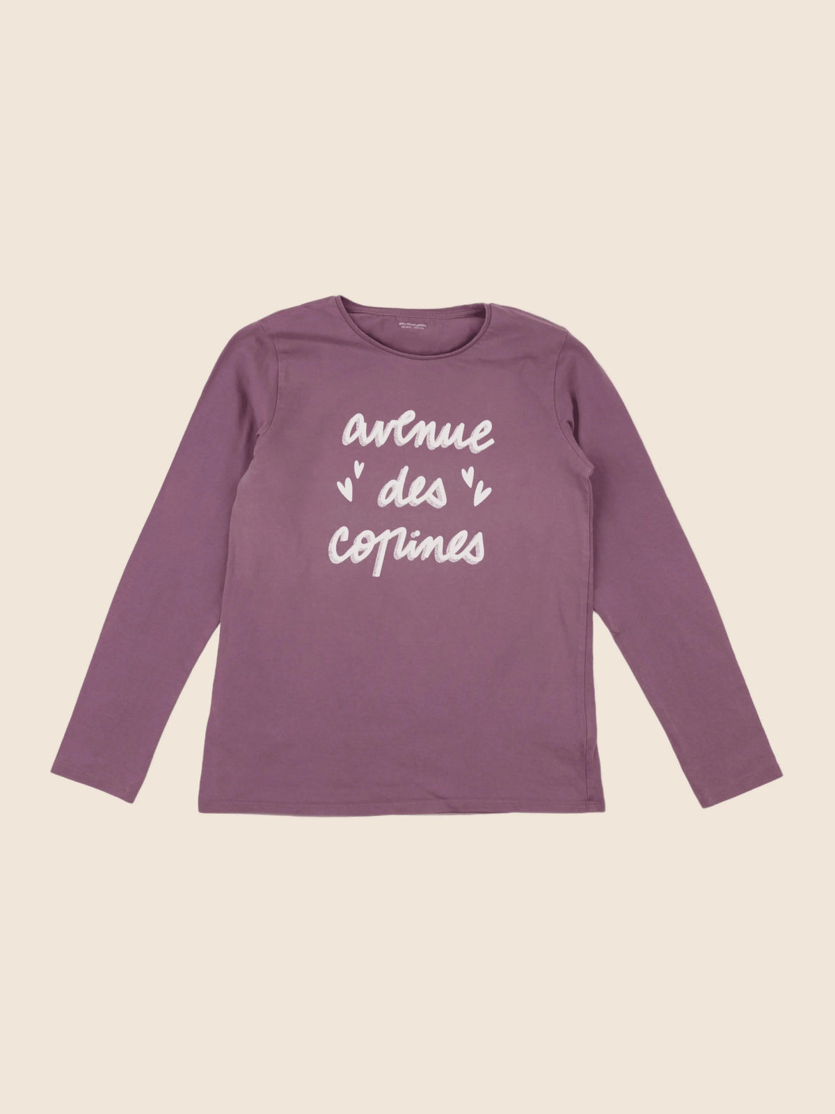Vertbaudet - tee-shirt violet - 12 ans