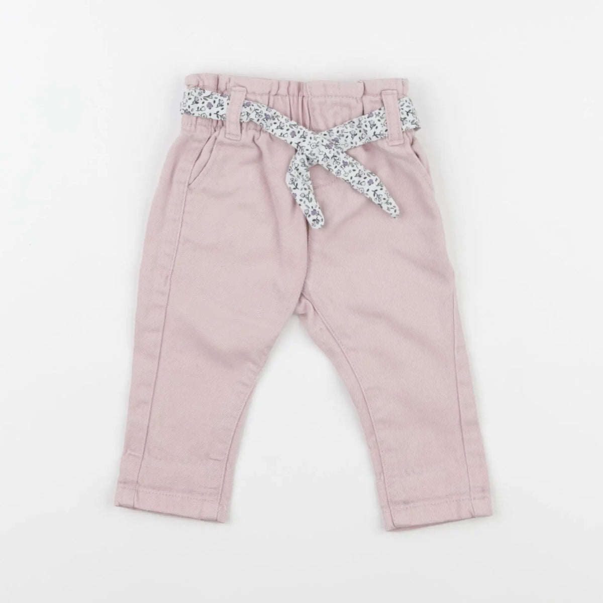 Vertbaudet - jean rose - 3 mois