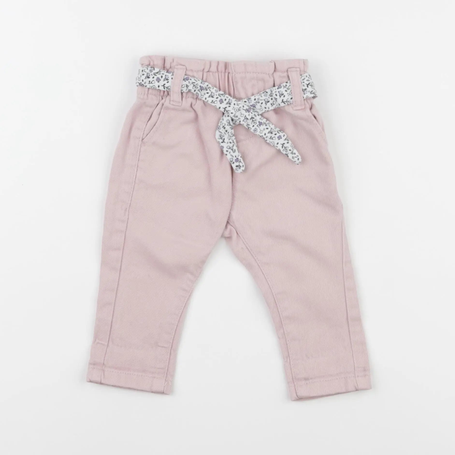 Vertbaudet - jean rose - 3 mois
