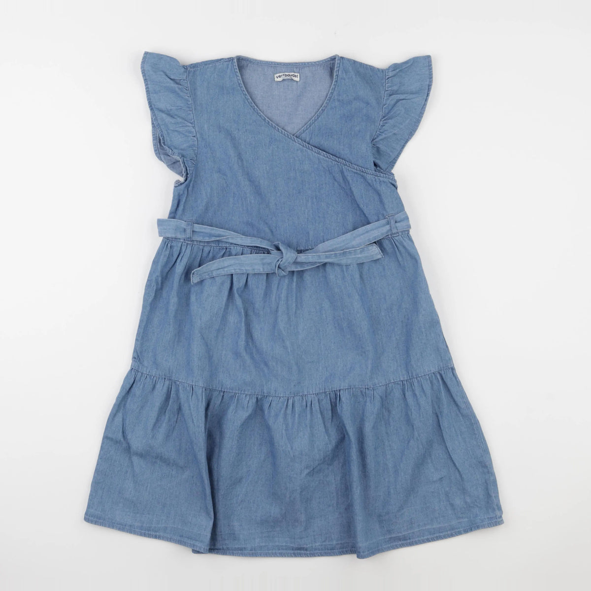 Vertbaudet - robe bleu - 10 ans
