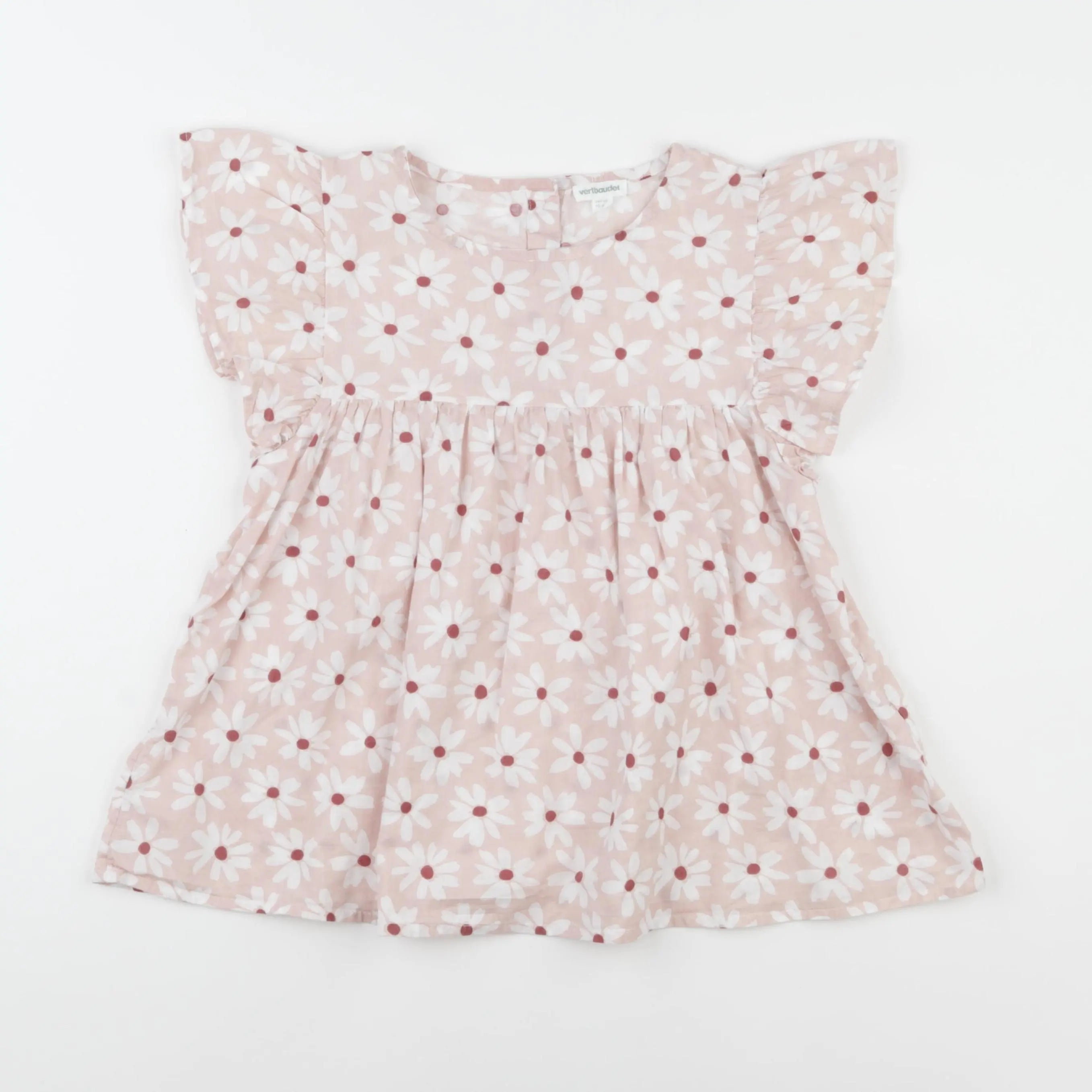 Vertbaudet - blouse rose - 10 ans