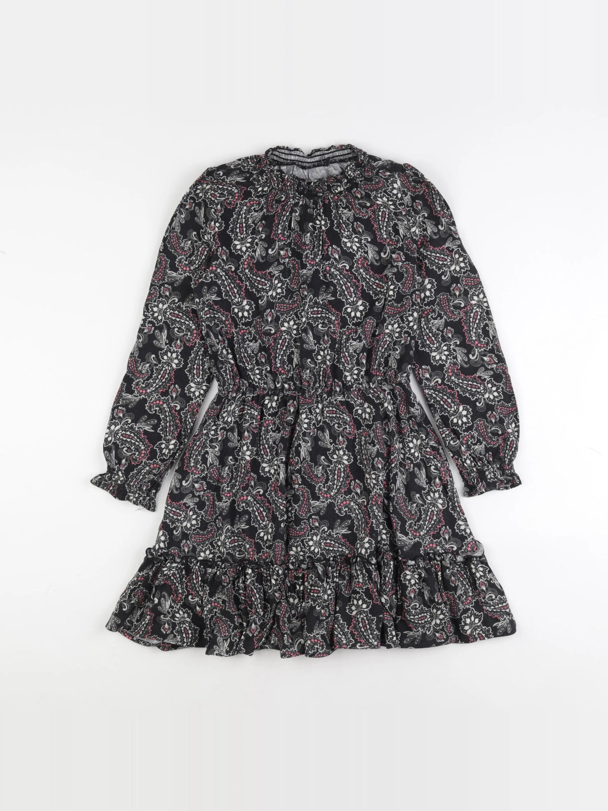 IKKS - robe noir - 8 ans