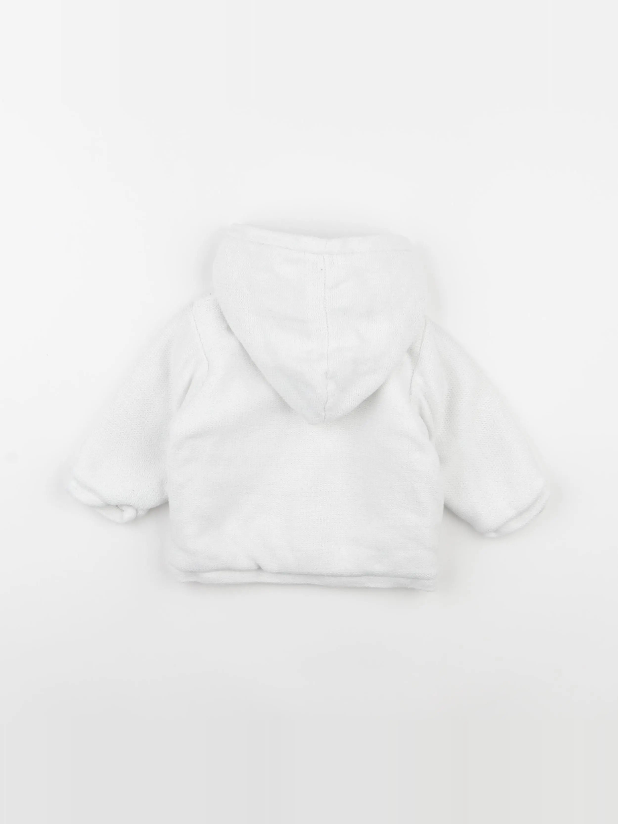 Natalys - veste blanc - 6 mois