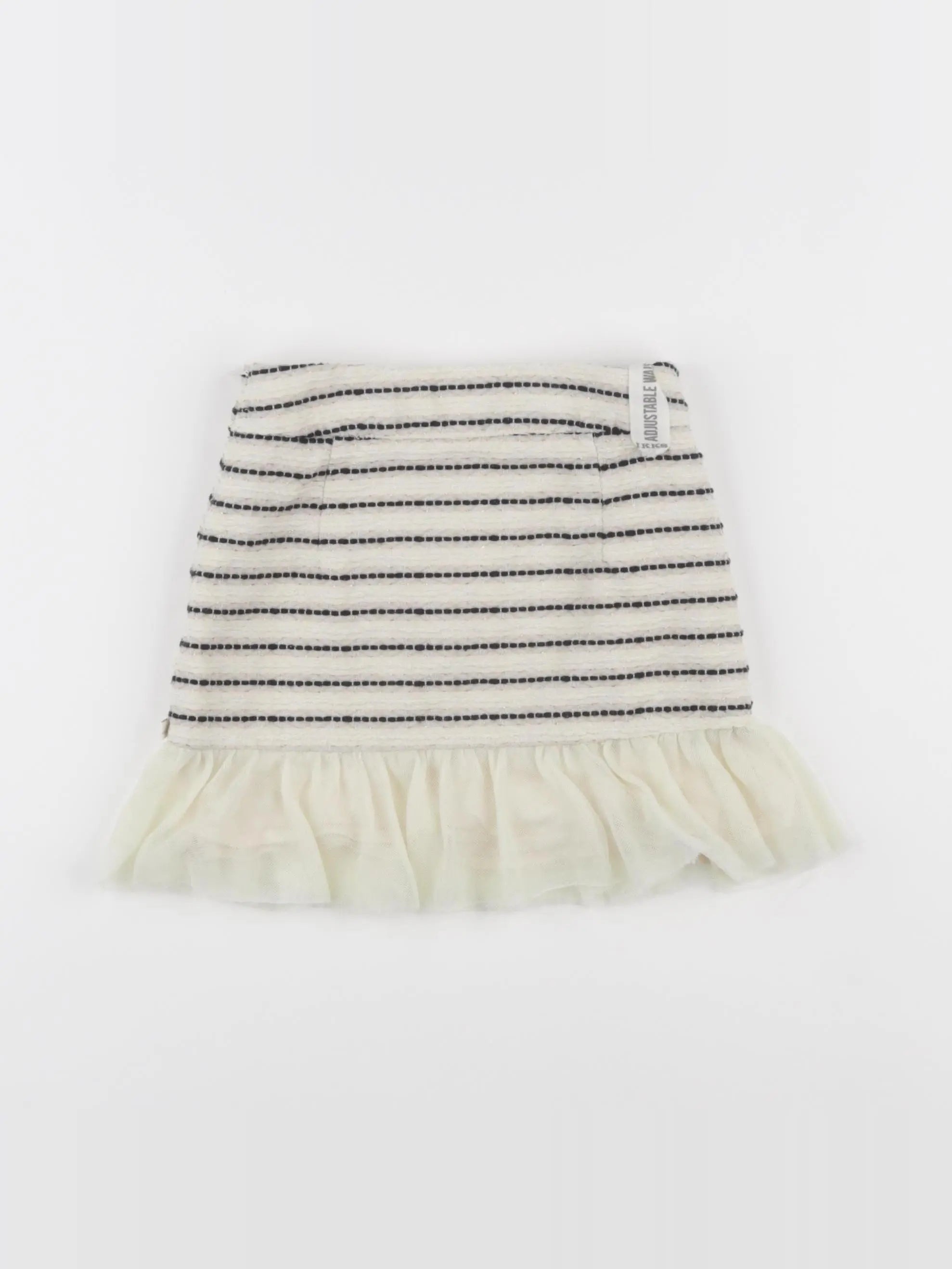 IKKS - jupe beige, noir - 5 ans
