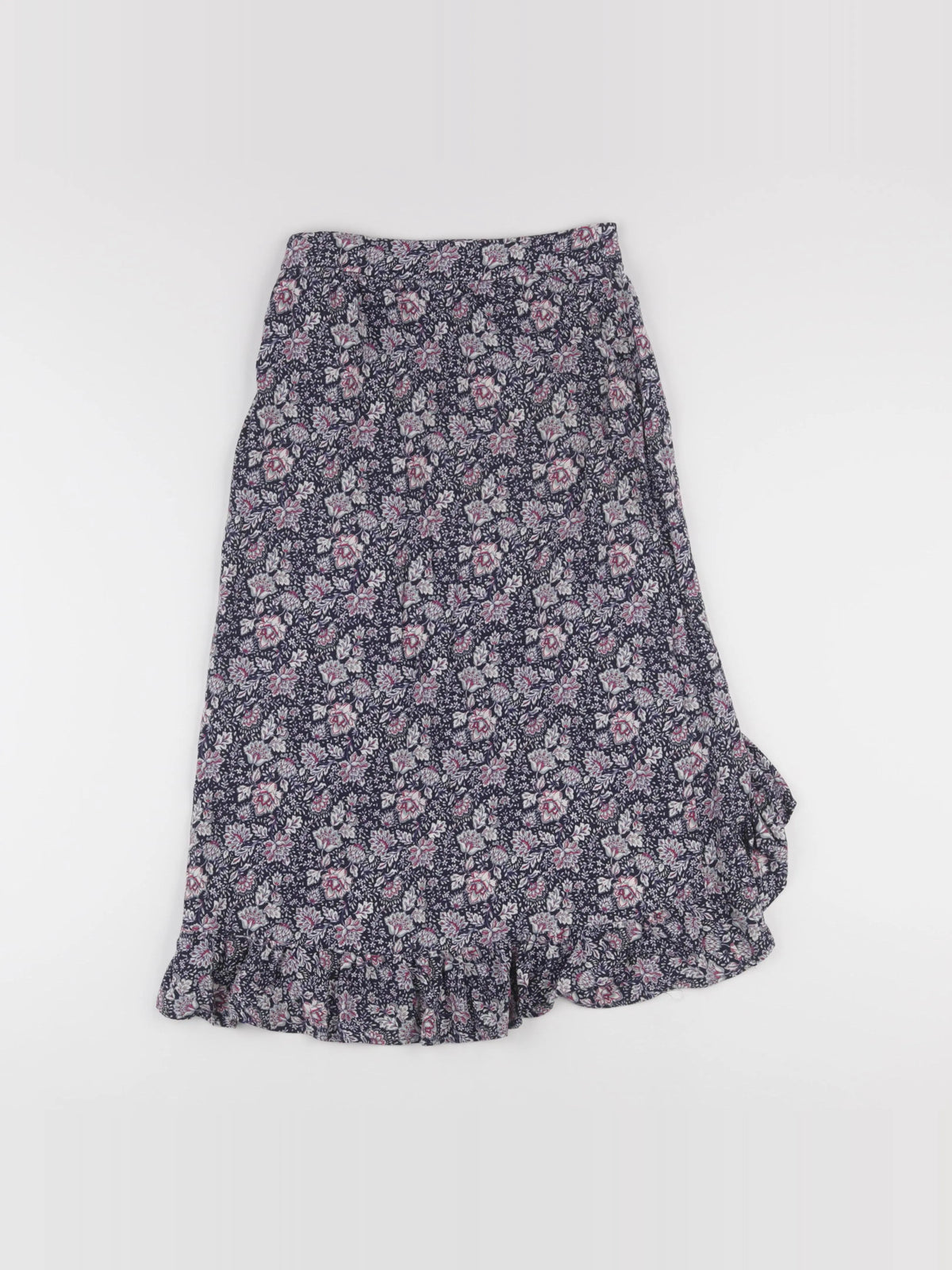 IKKS - jupe bleu, rose - 8 ans