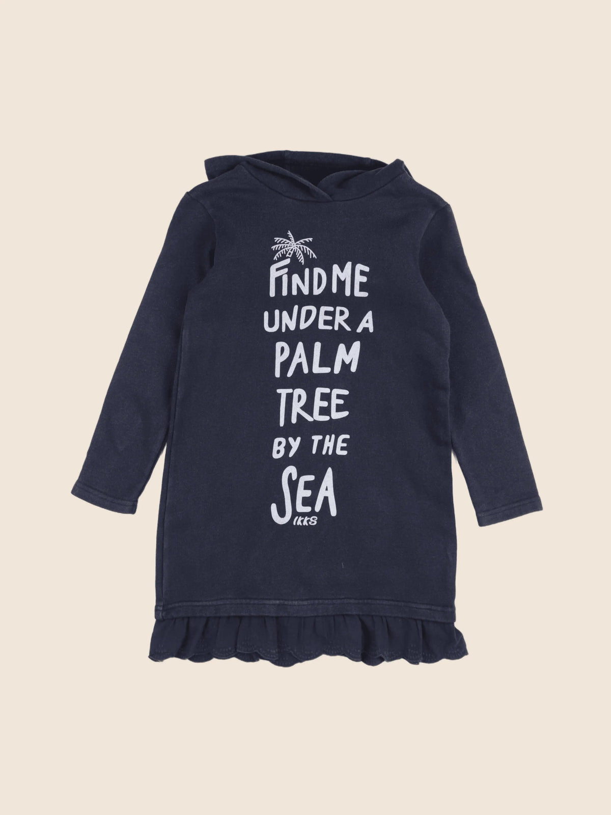 IKKS - robe bleu - 6 ans
