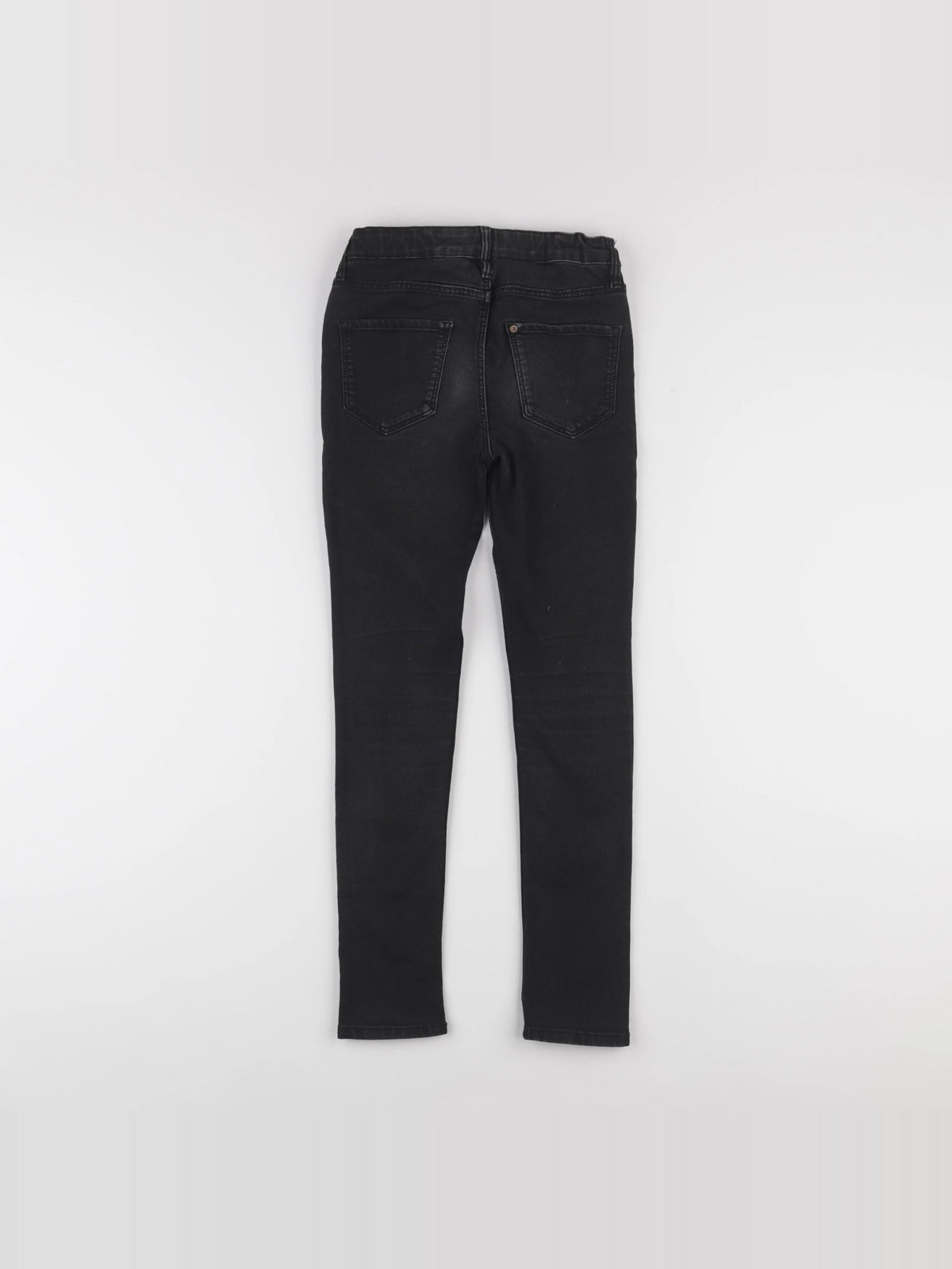 H&M - jean noir - 9/10 ans