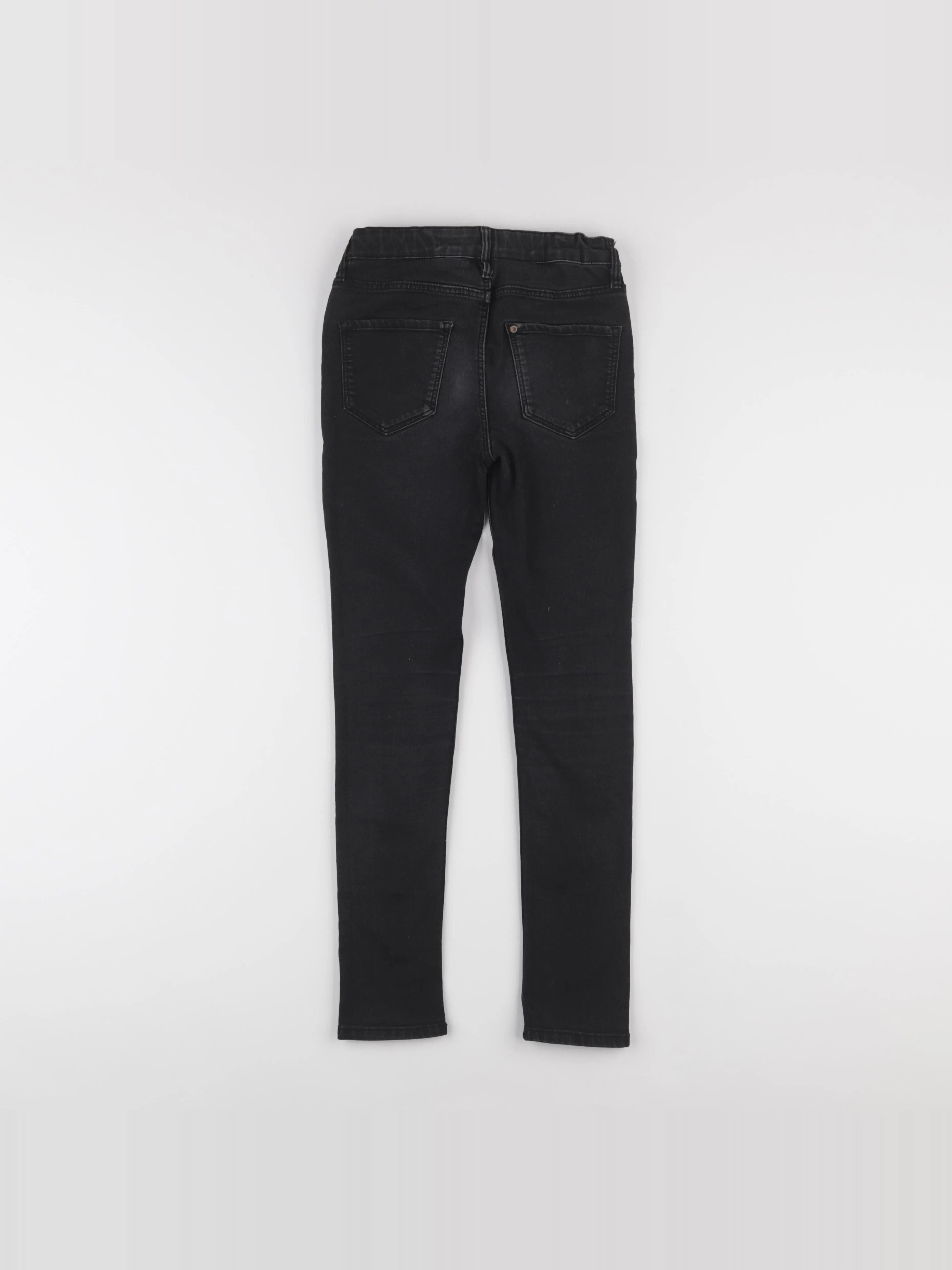 H&M - jean noir - 9/10 ans