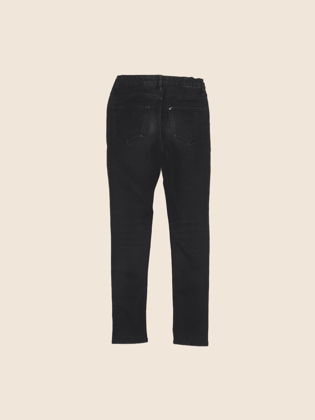 H&M - jean noir - 9/10 ans