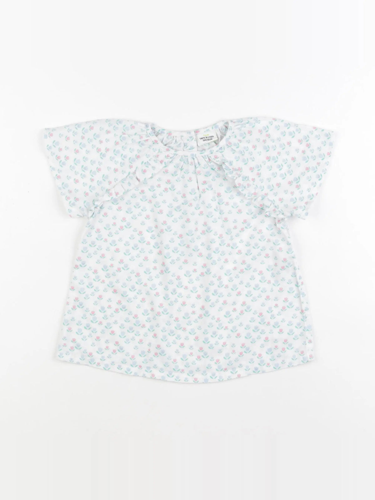 Tape à l'oeil - blouse blanc, bleu - 36 mois