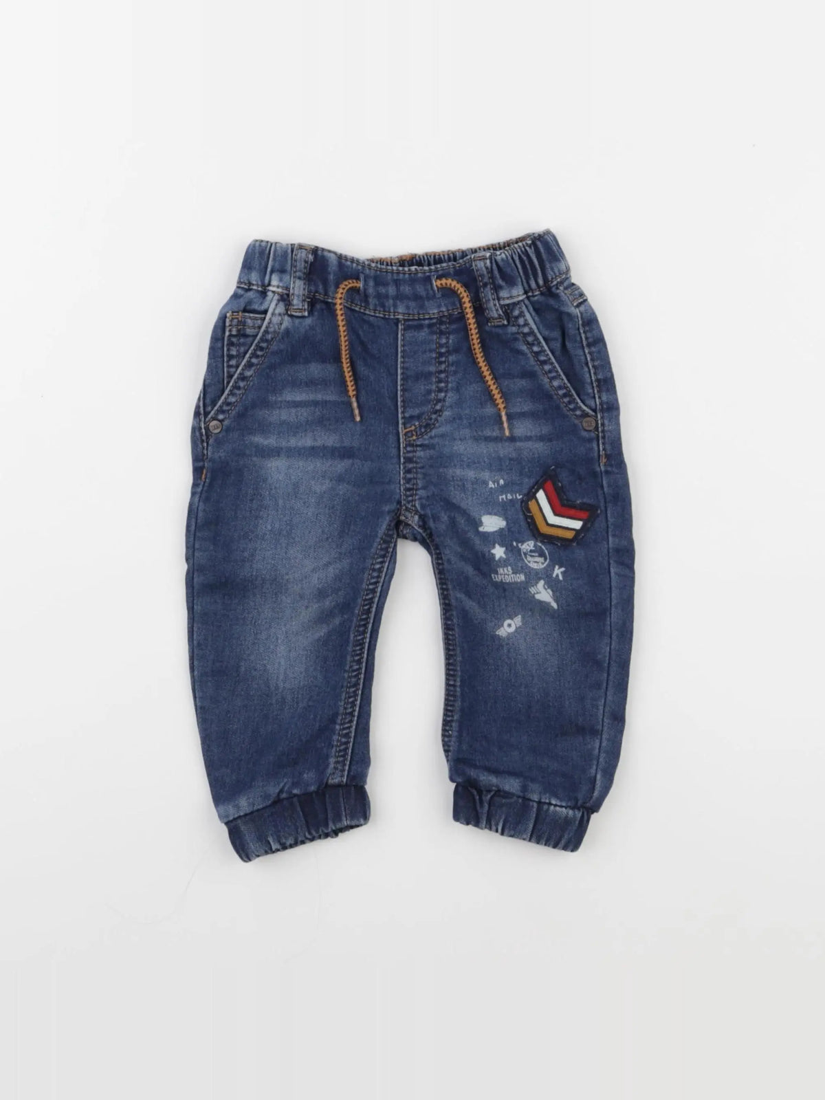 IKKS - jean bleu - 12 mois