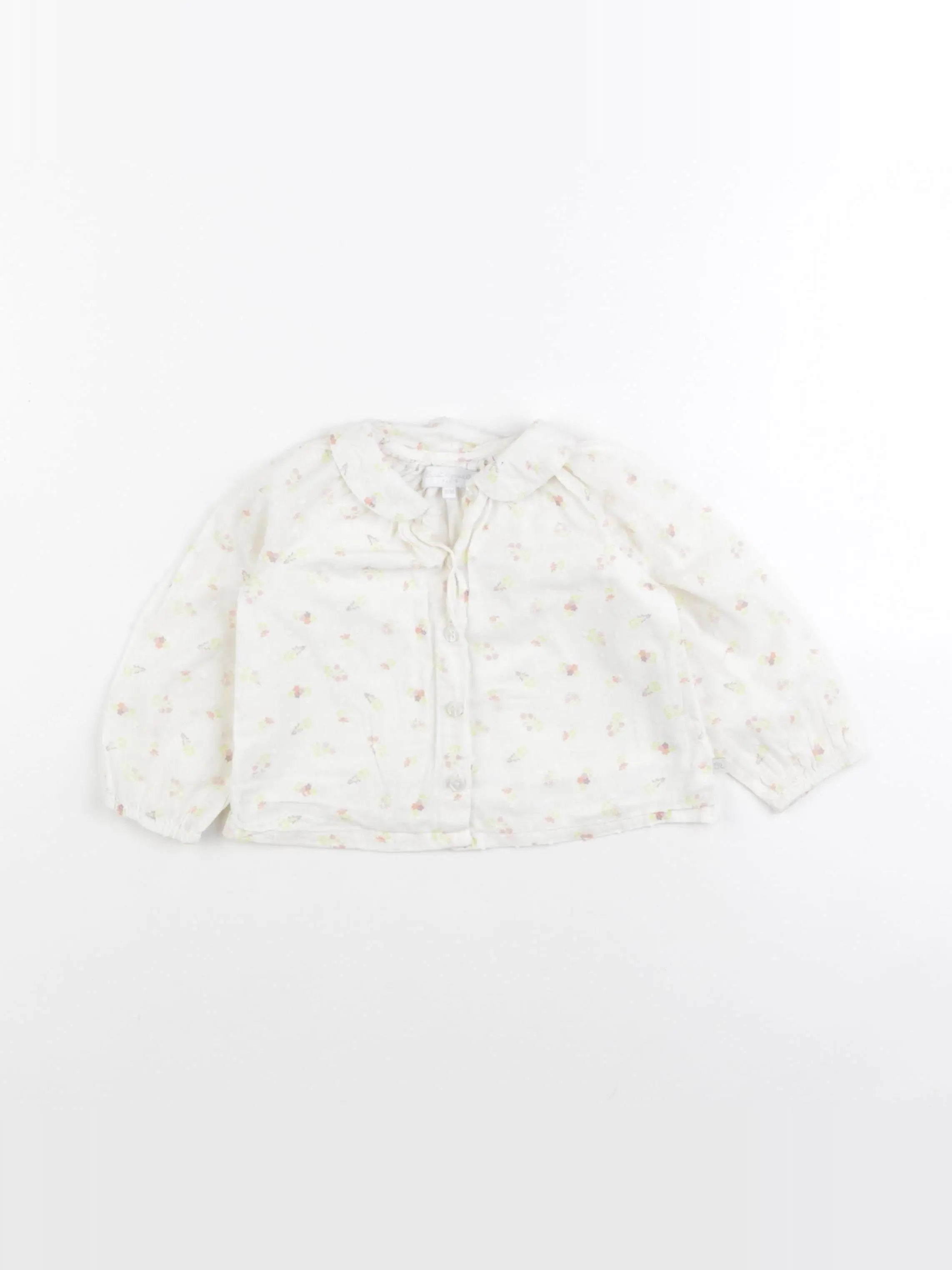 Cadet Rousselle - chemise beige - 12 mois