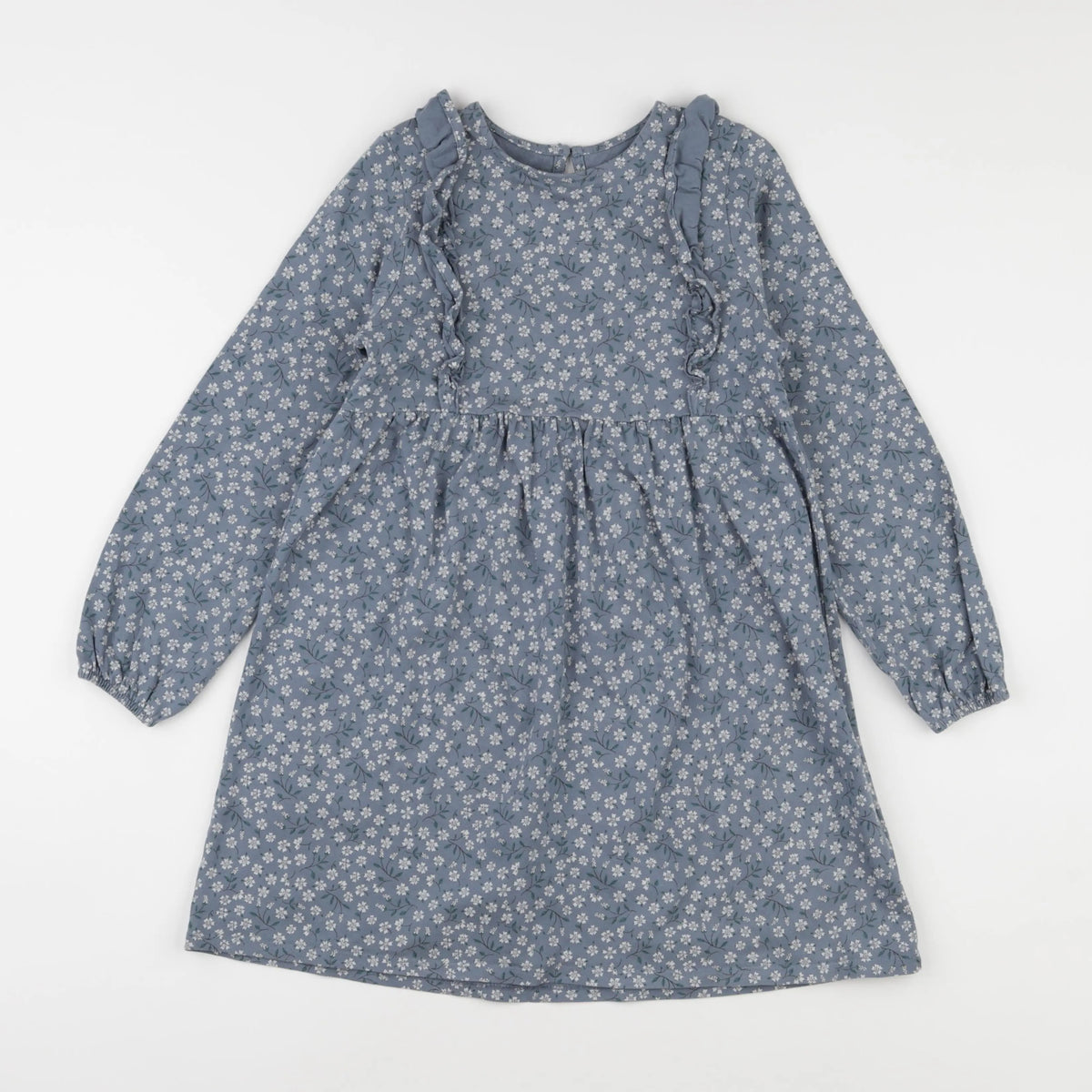 Vertbaudet - robe bleu - 8 ans