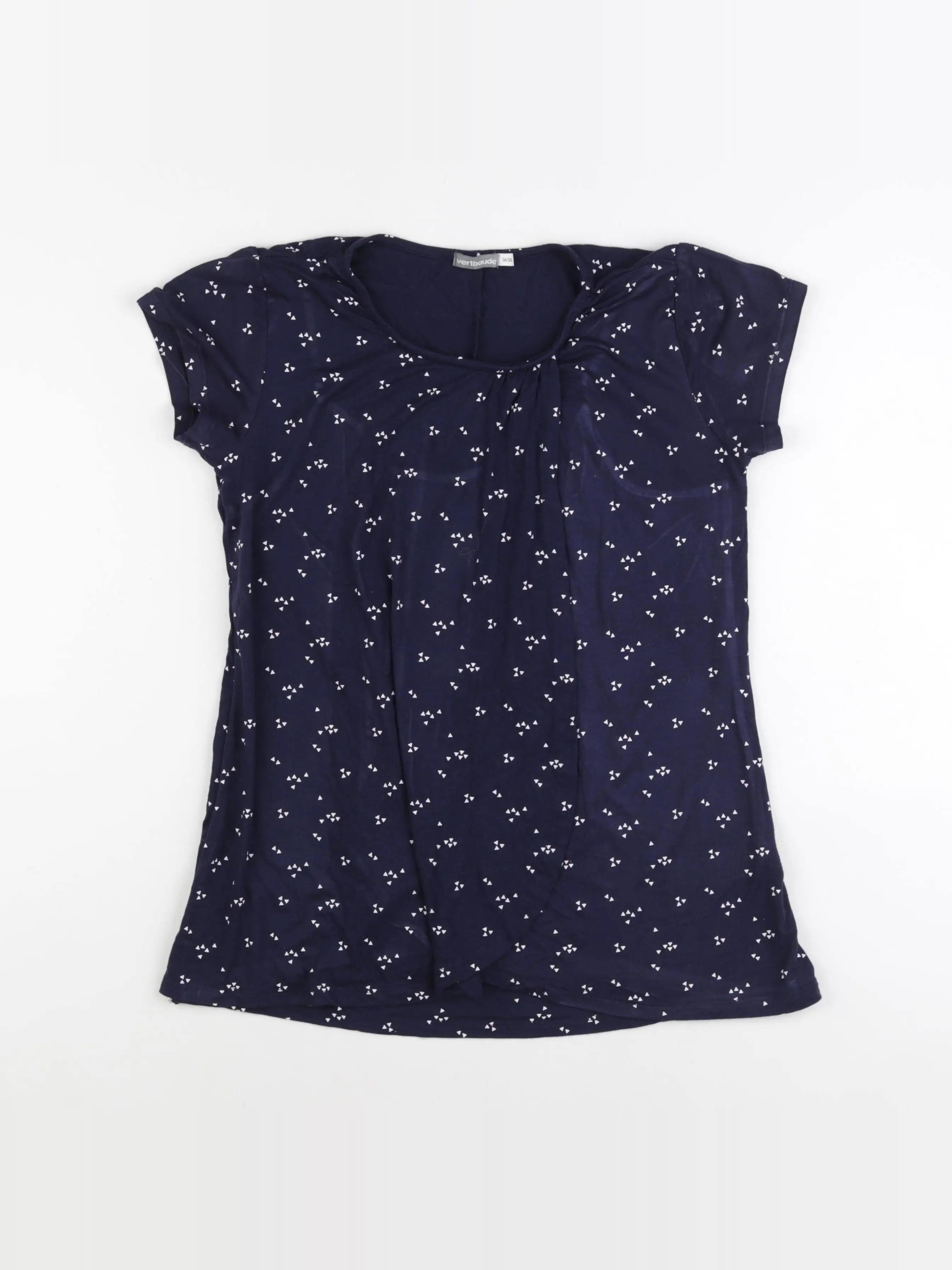 Vertbaudet - tee-shirt grossesse bleu - 34 à 36