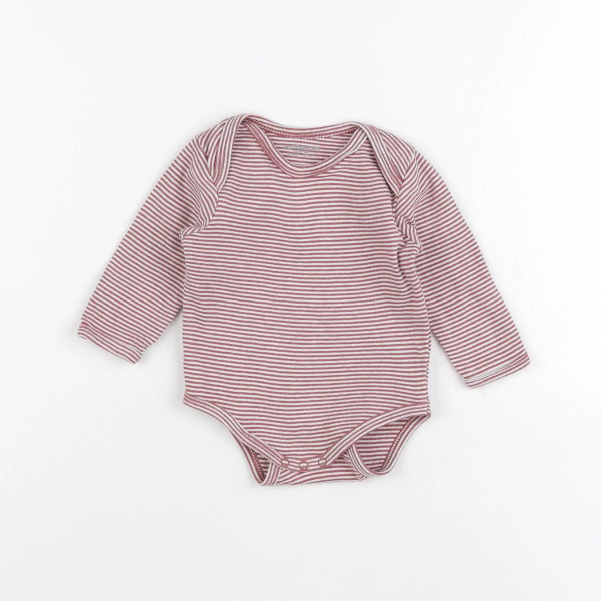 Vertbaudet - body rouge - 6 mois