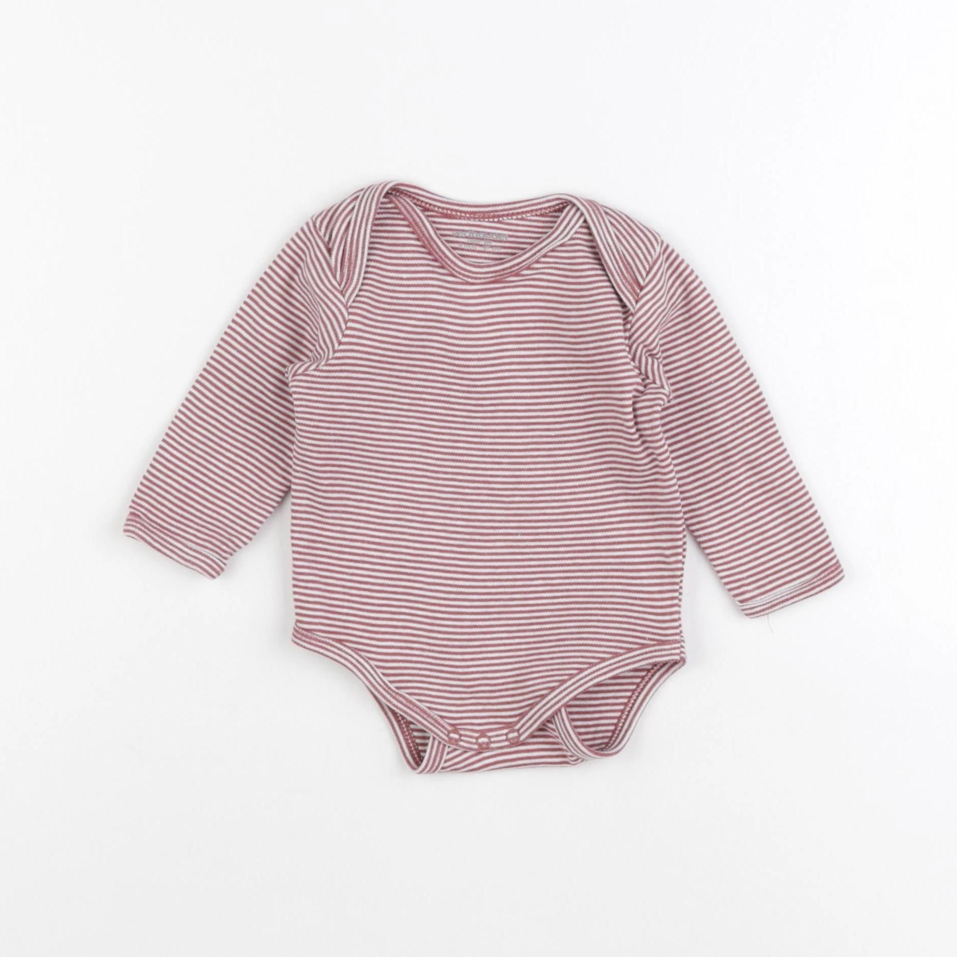 Vertbaudet - body rouge - 6 mois