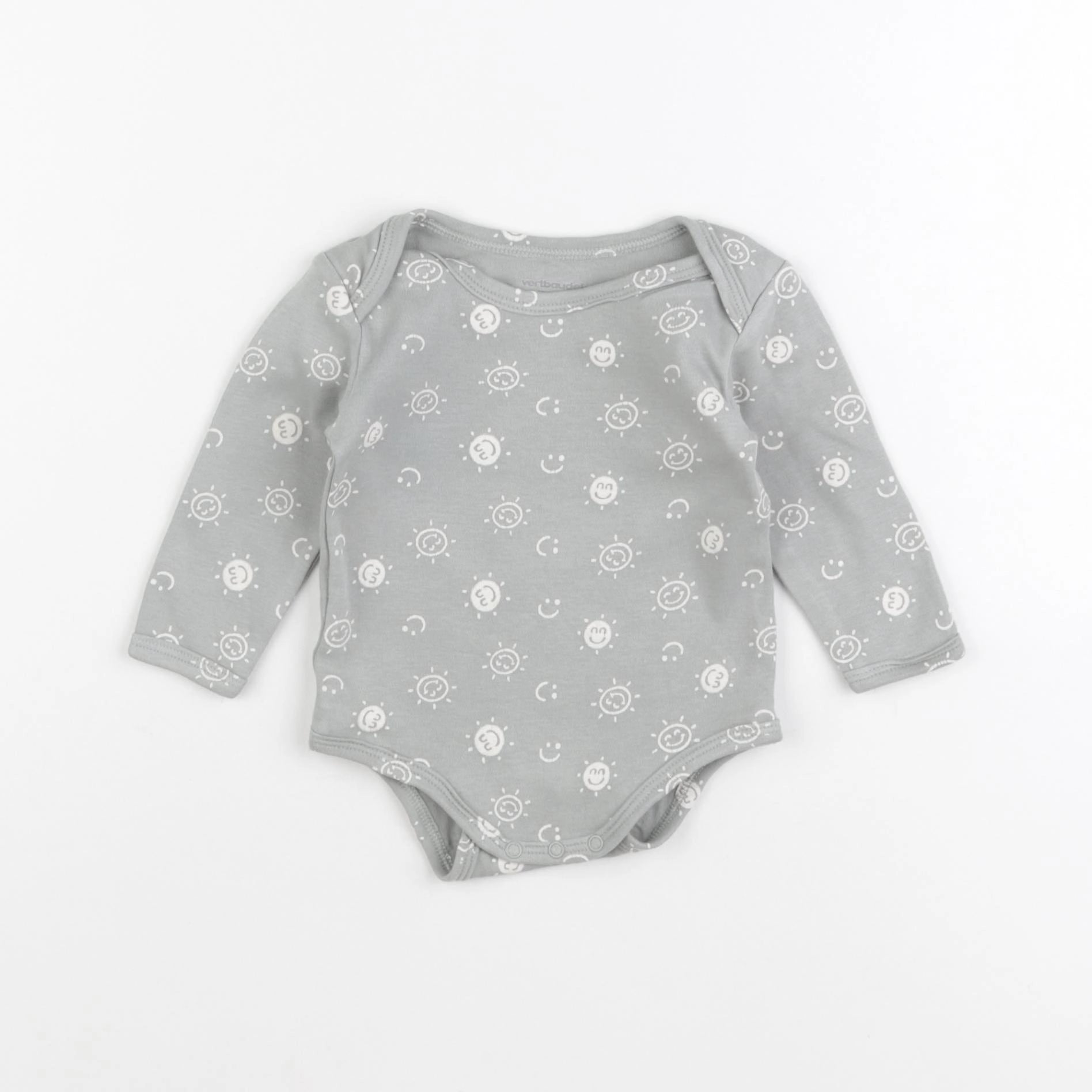 Vertbaudet - body vert - 6 mois