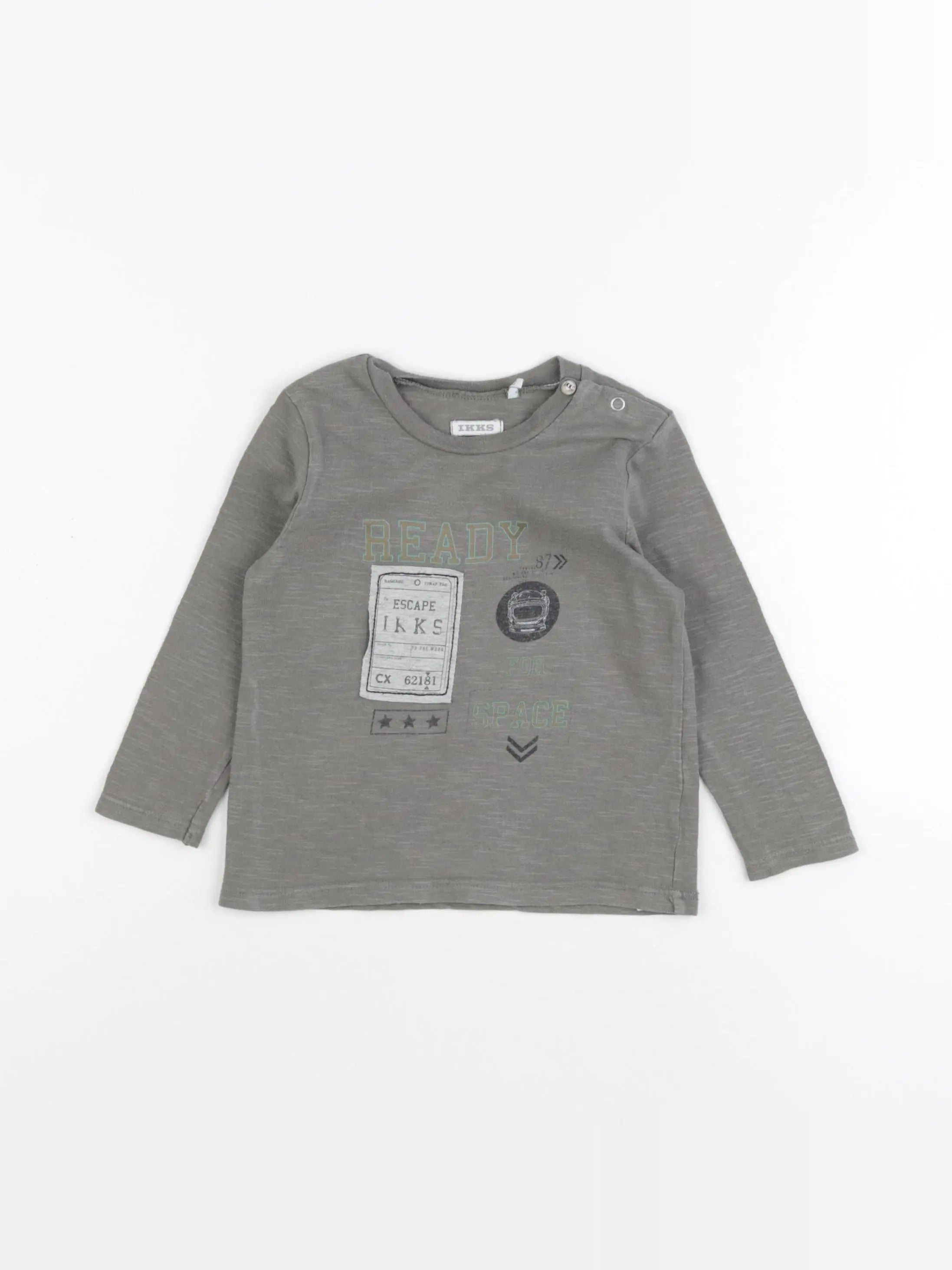 IKKS - tee-shirt vert - 18 mois