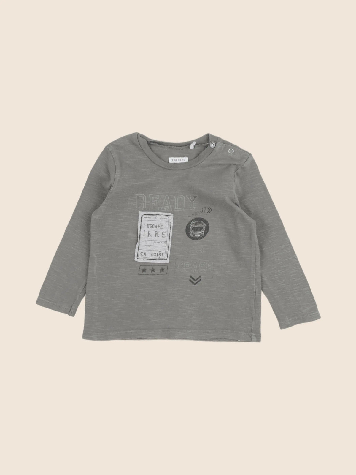 IKKS - tee-shirt vert - 18 mois