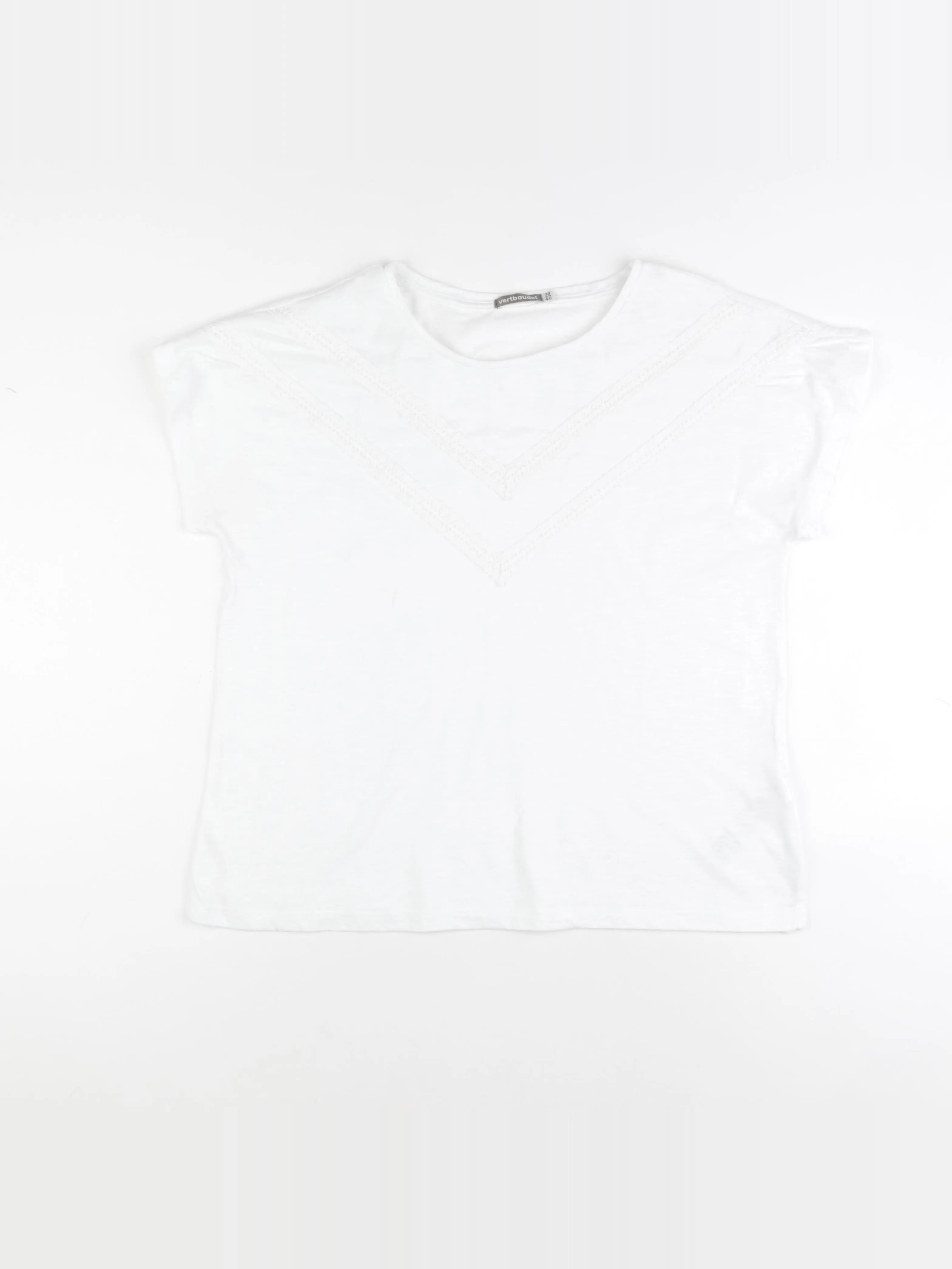 Vertbaudet - tee-shirt grossesse blanc - 38 à 40