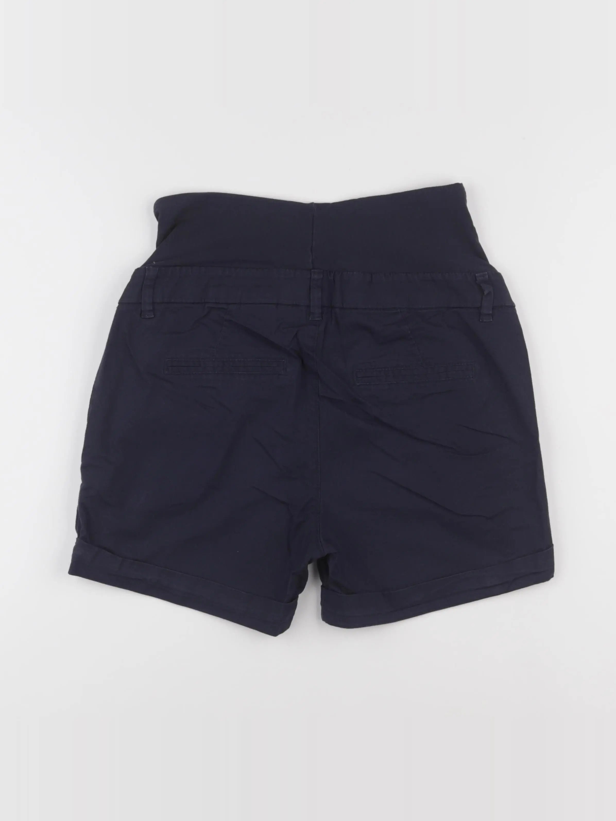 H&M - short grossesse bleu - 36