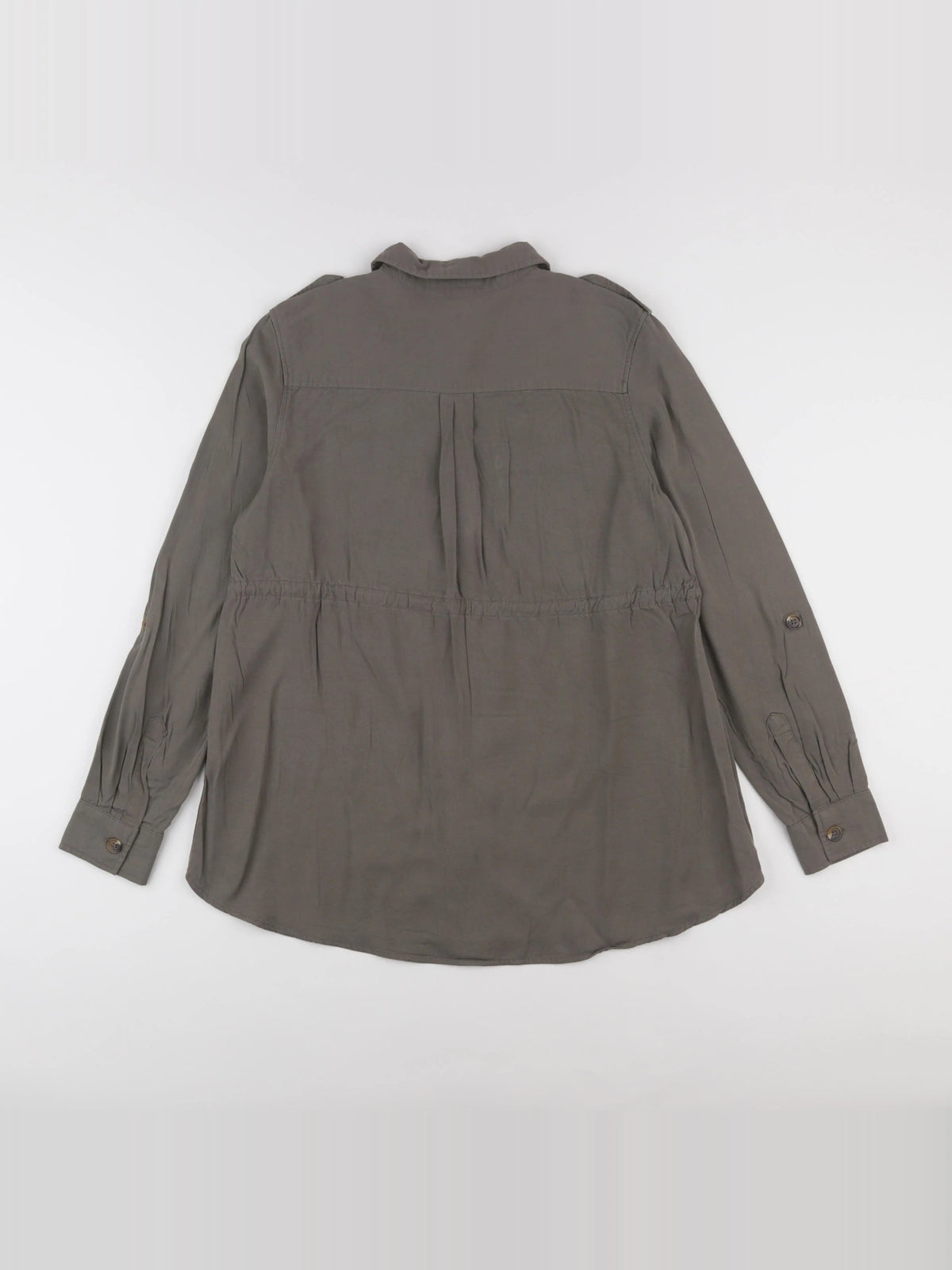 H&M - blouse grossesse vert - s