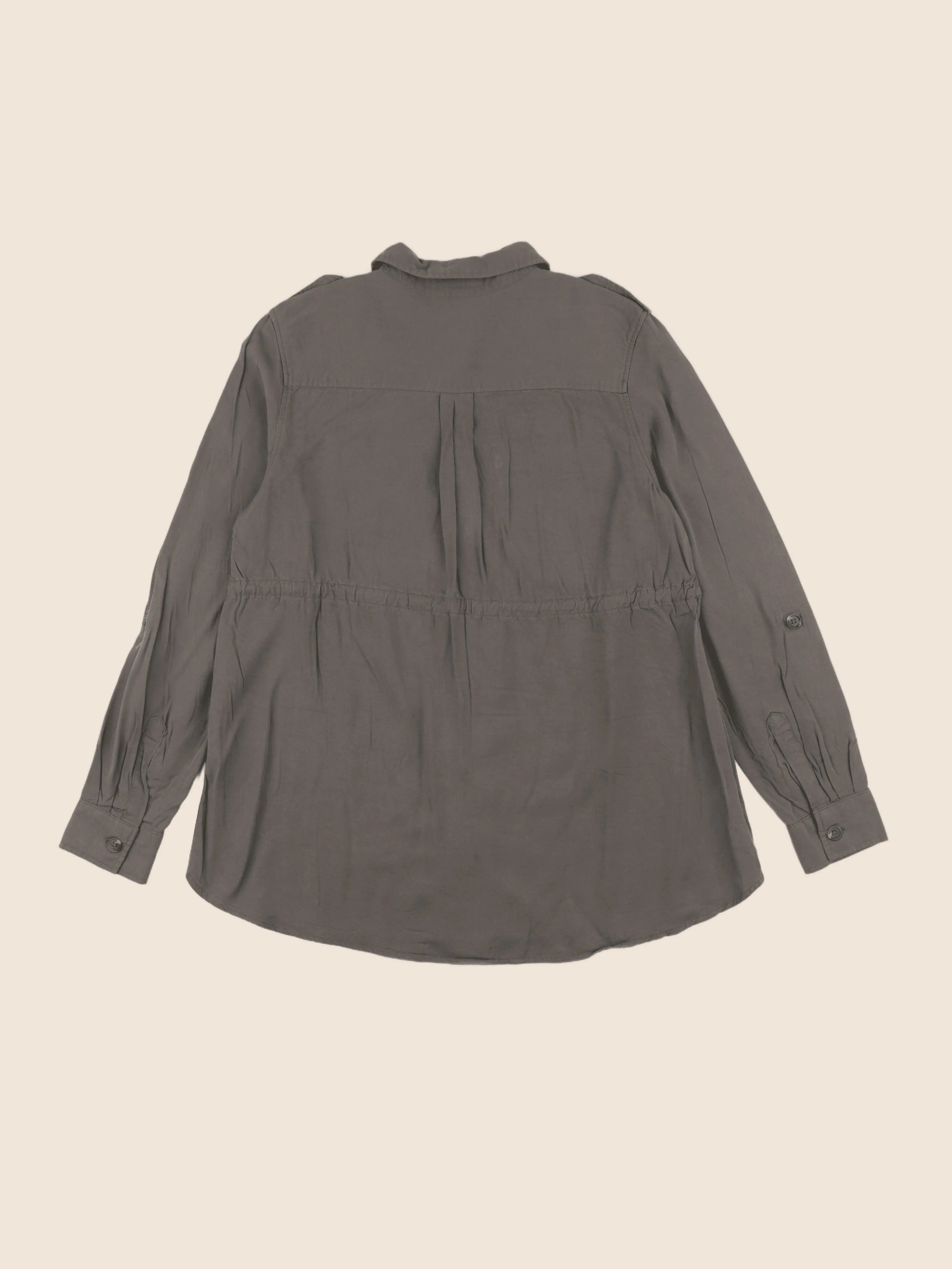 H&M - blouse grossesse vert - s