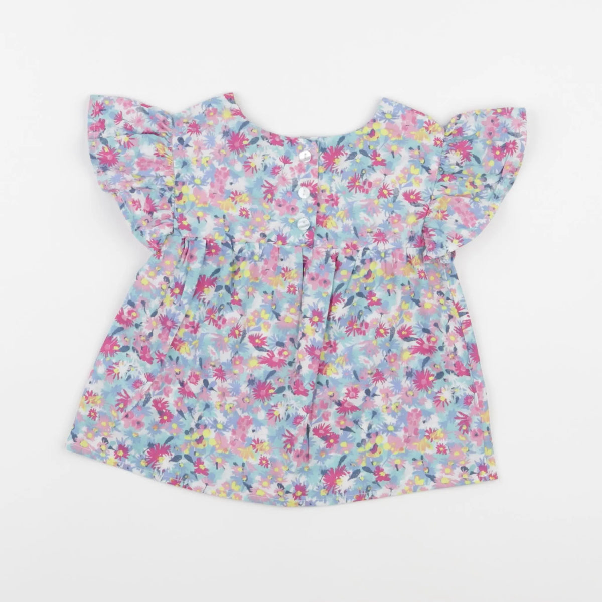 Vertbaudet - blouse multicolore - 2 ans
