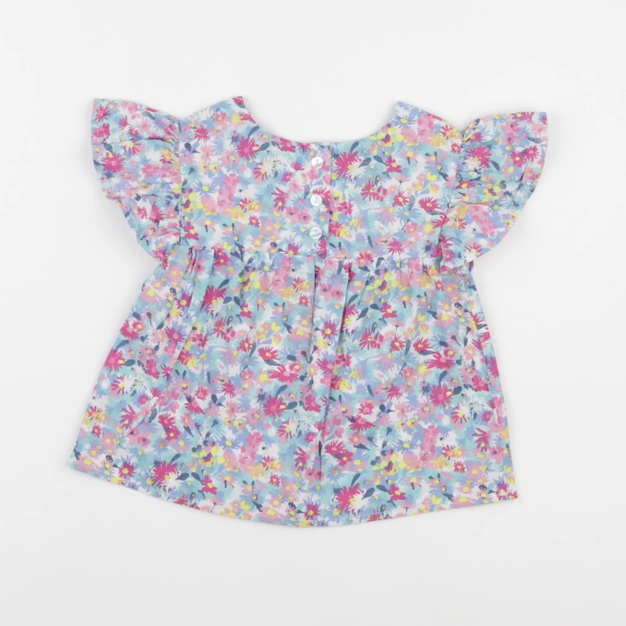 Vertbaudet - blouse multicolore - 2 ans